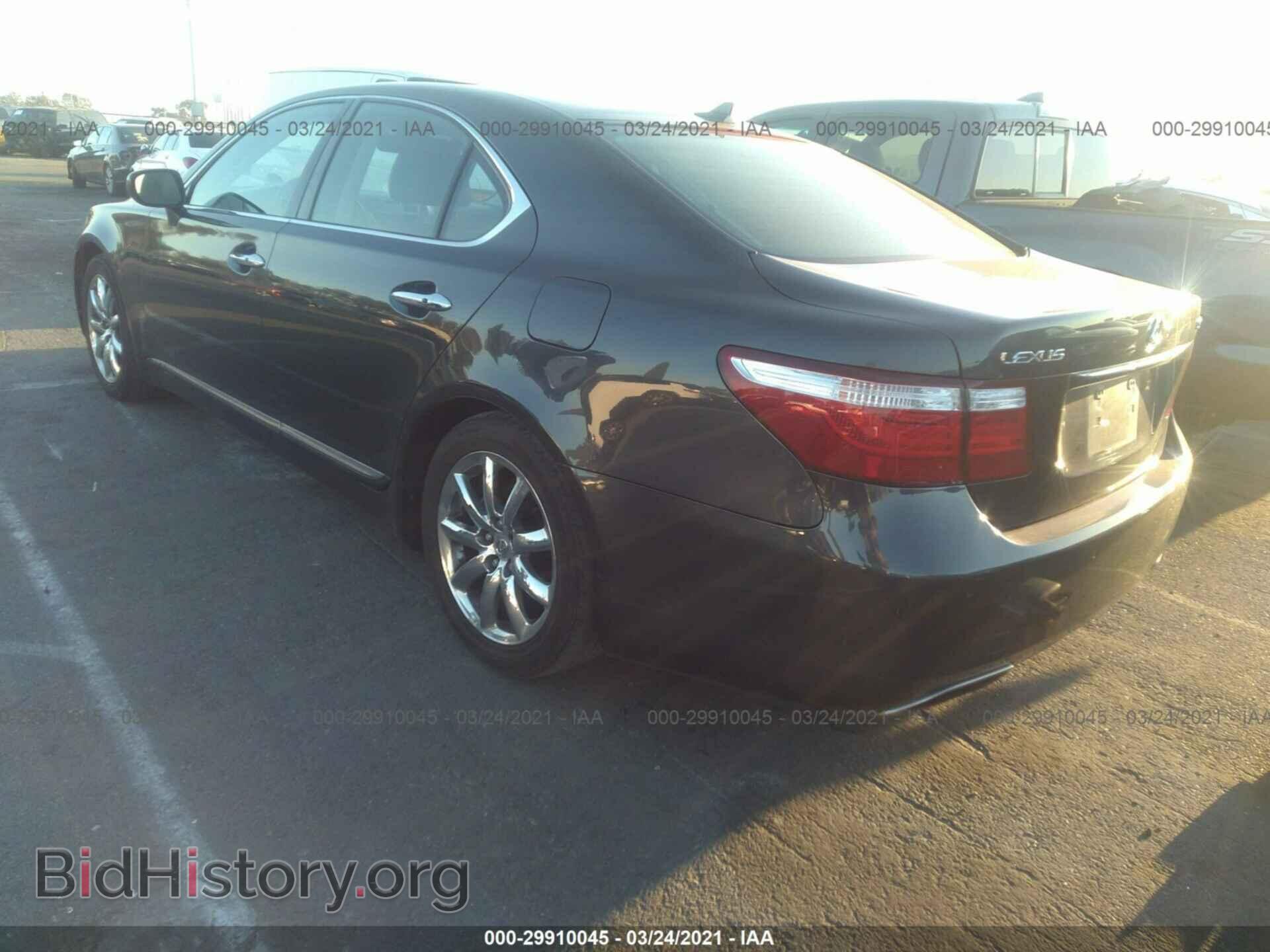 2008 LEXUS LS 460 - VIN: JTHBL46F385076019 - Фото 3