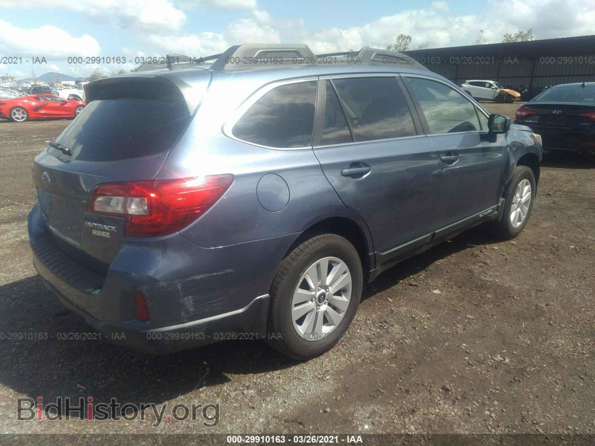 2016 SUBARU OUTBACK - VIN: 4S4BSADC4G3280992 - Фото 4