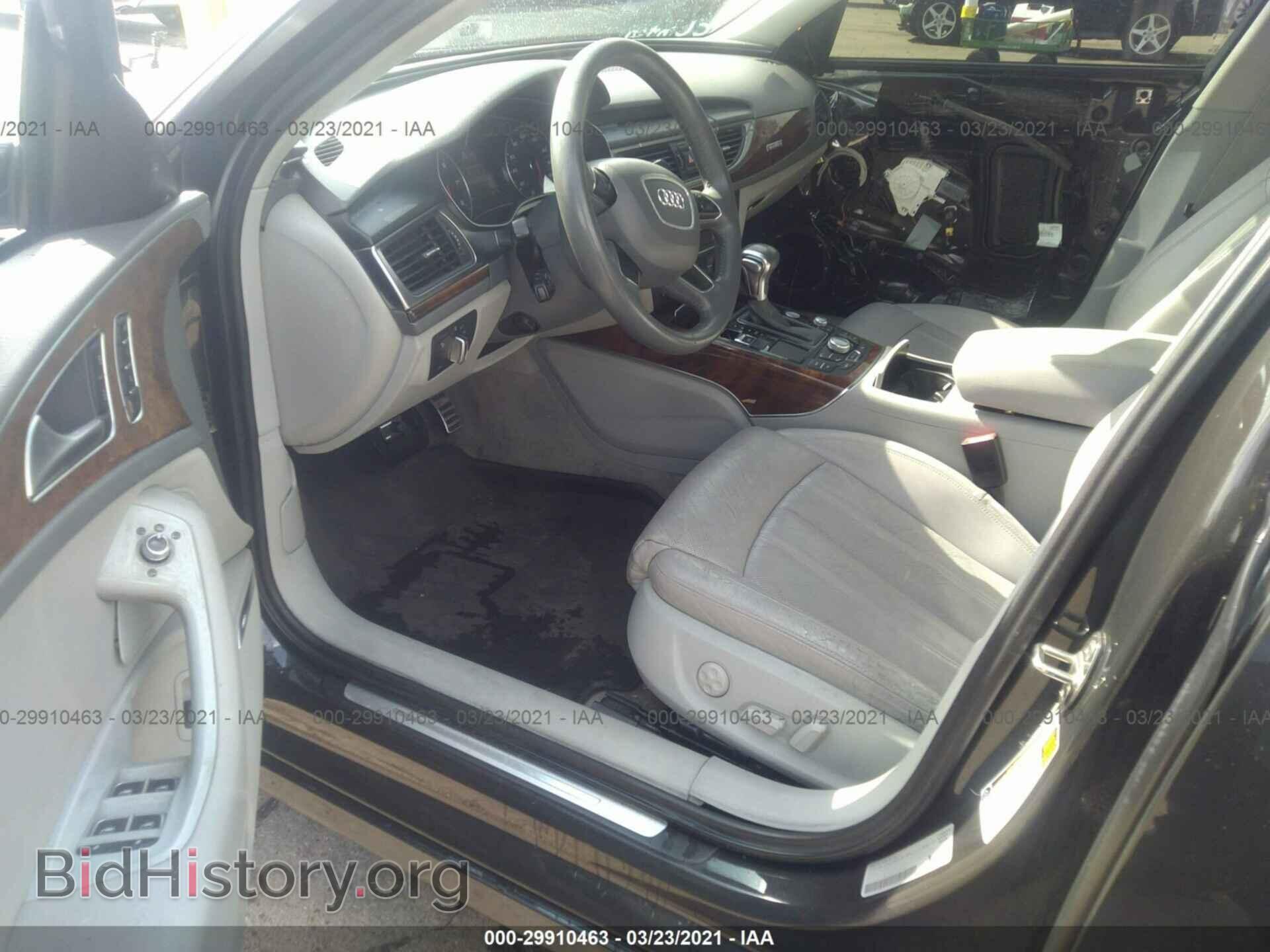 2012 AUDI A6 - VIN: WAUHGAFC3CN057240 - Фото 5
