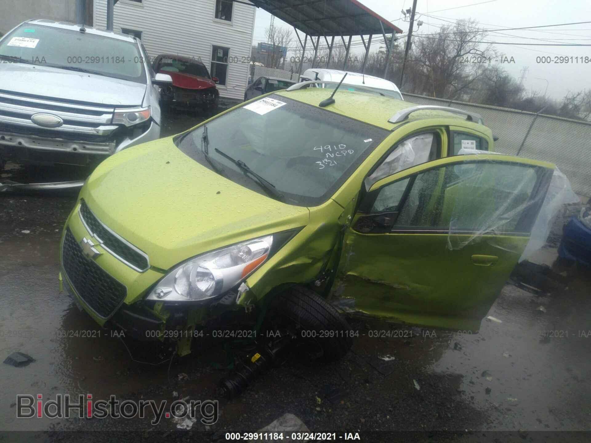 2013 CHEVROLET SPARK - VIN: KL8CF6S99DC578332 - Фото 2