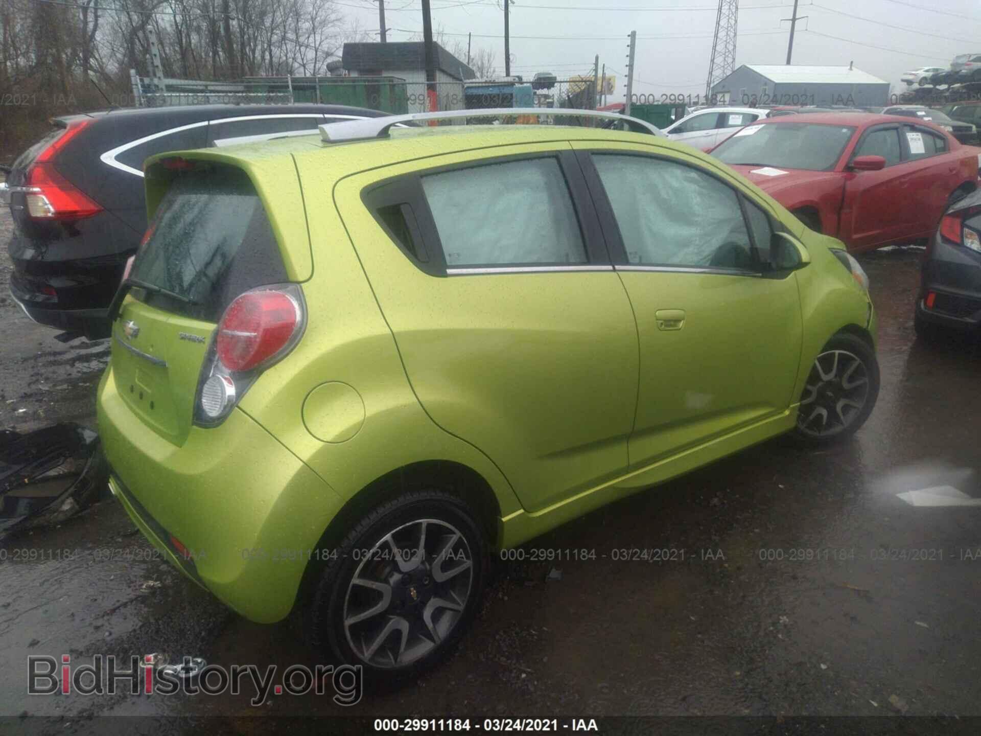 2013 CHEVROLET SPARK - VIN: KL8CF6S99DC578332 - Фото 4