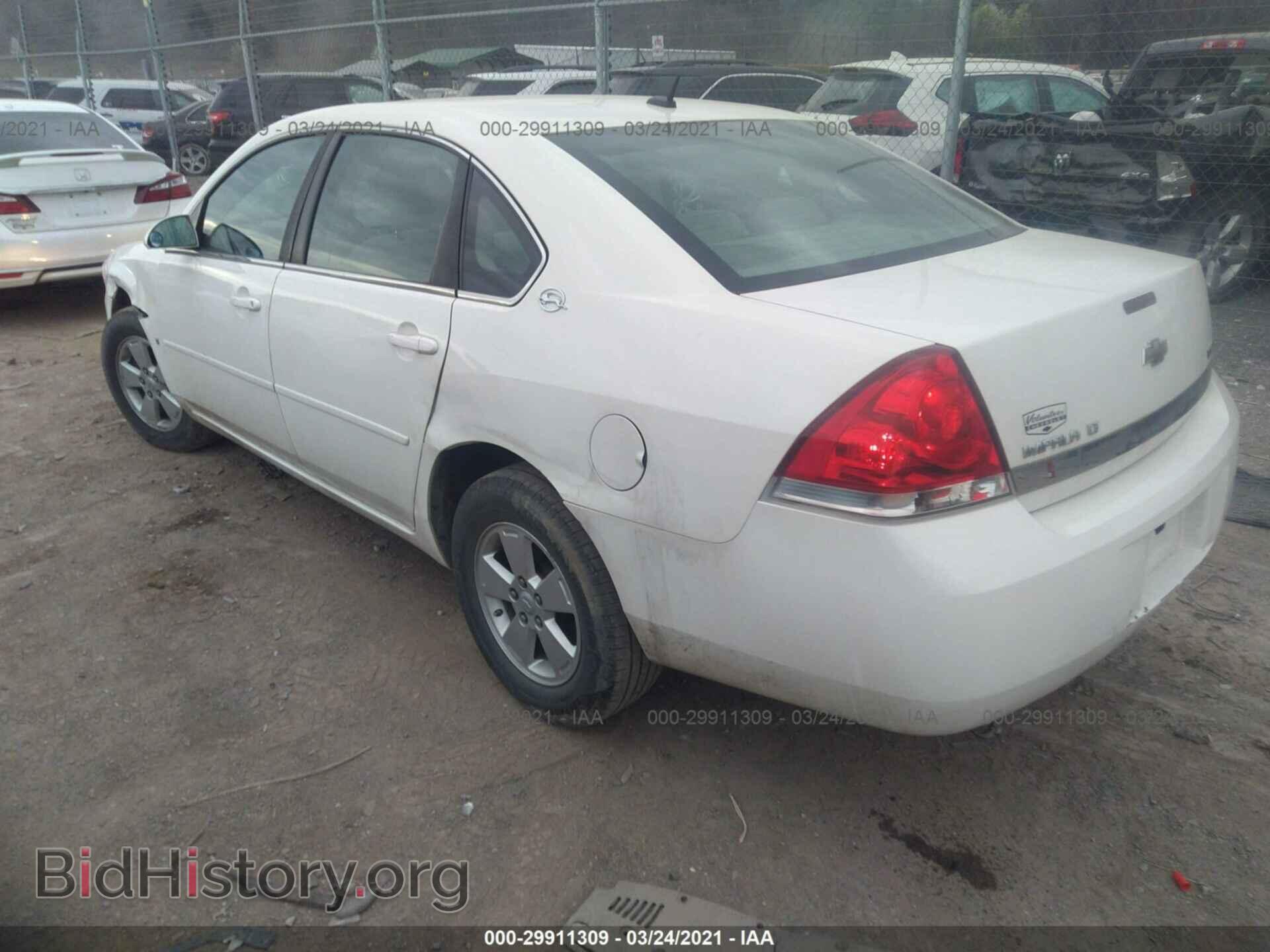 2007 CHEVROLET IMPALA - VIN: 2G1WT58K479146009 - Фото 3