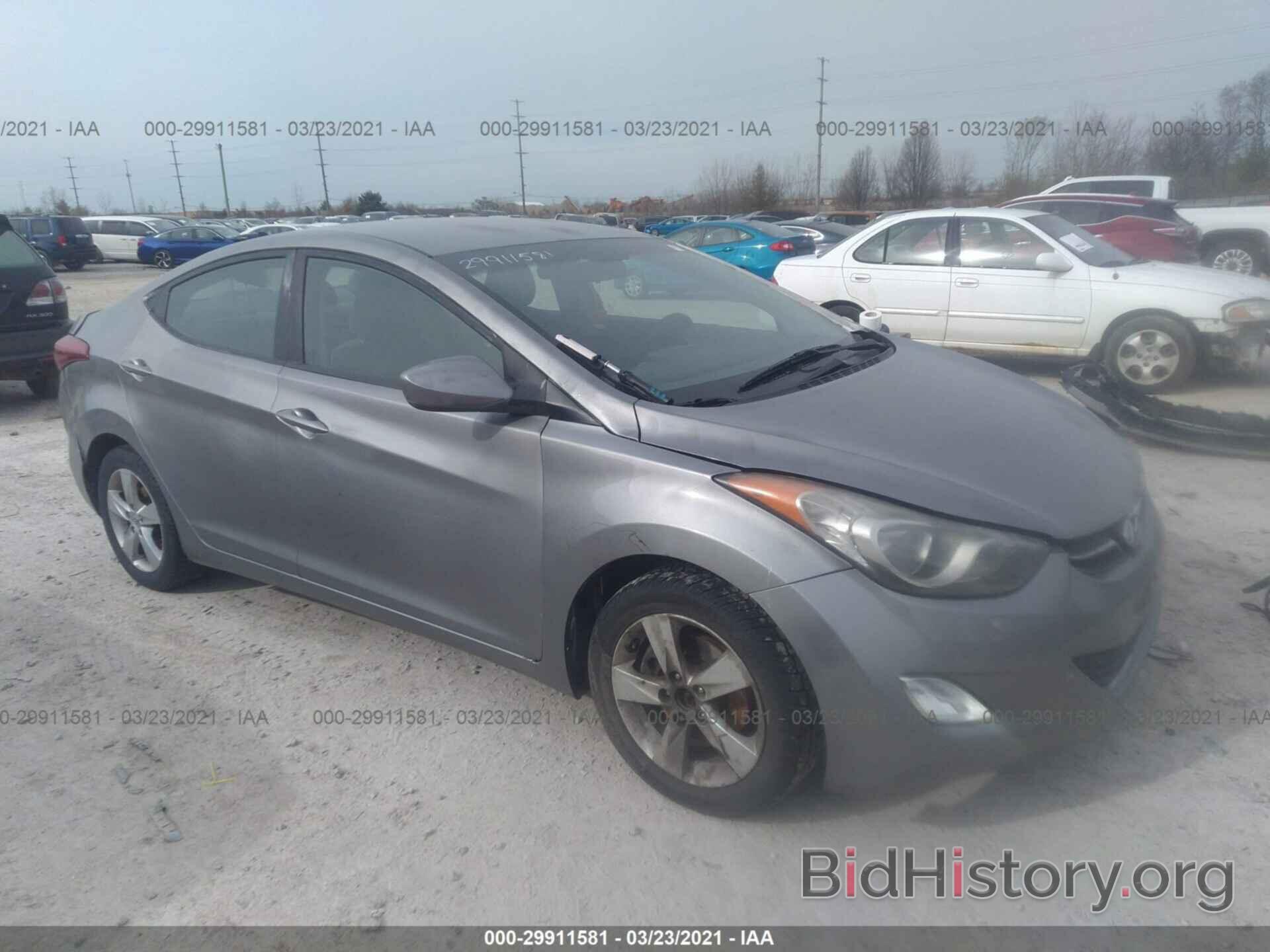 Photo KMHDH4AE2BU123236 - HYUNDAI ELANTRA 2011