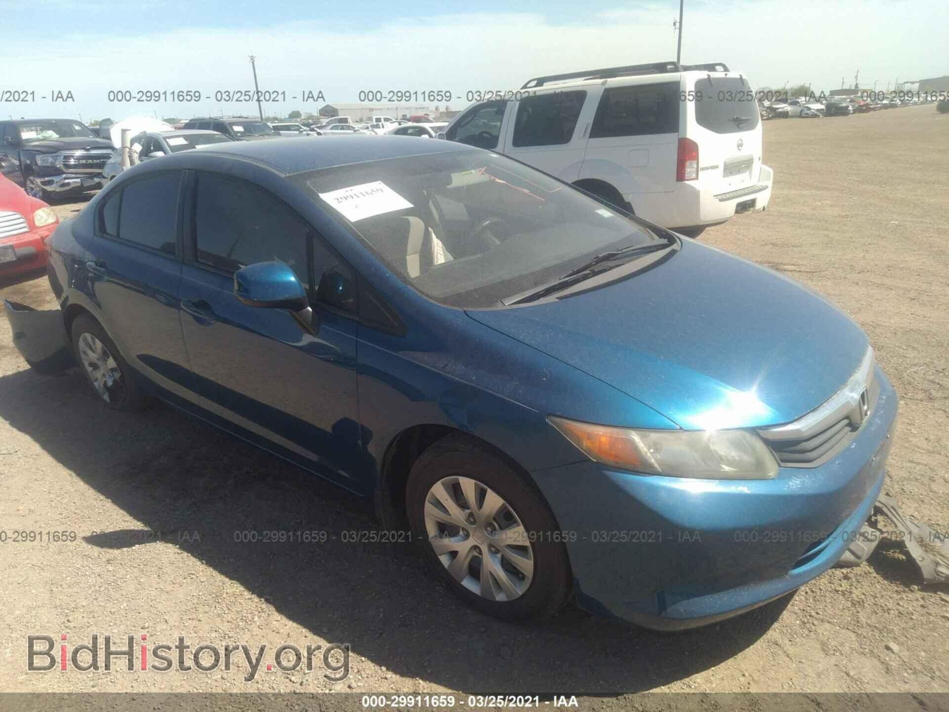 Photo 19XFB2F54CE059888 - HONDA CIVIC SDN 2012