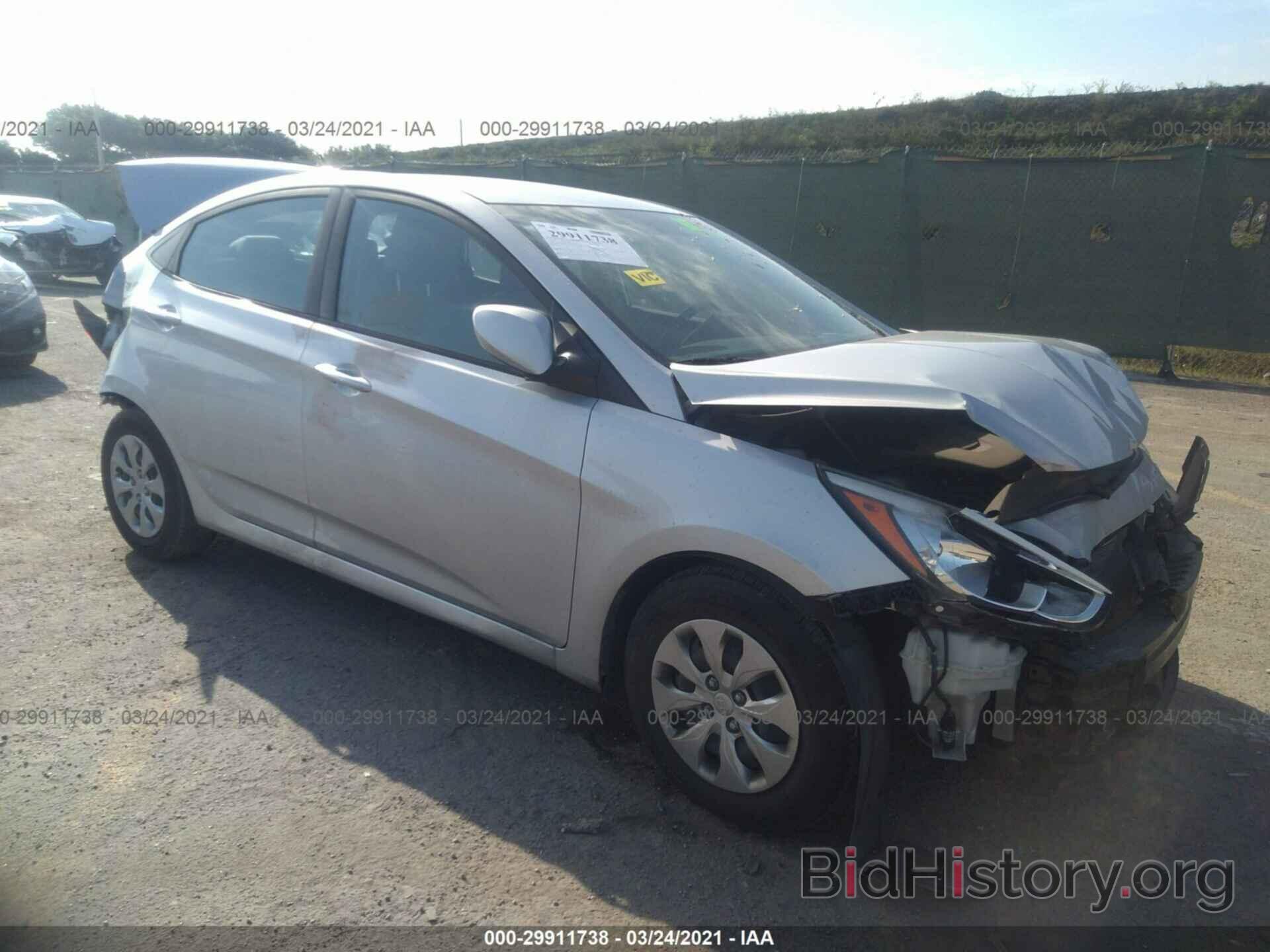 Photo KMHCT4AE4HU249519 - HYUNDAI ACCENT 2017