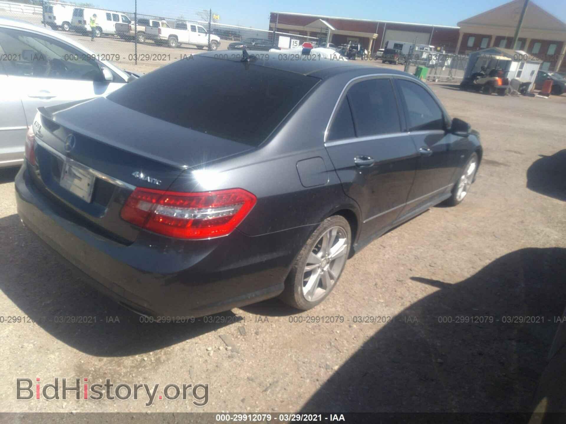 2012 MERCEDES-BENZ E-CLASS - VIN: WDDHF8JB3CA519080 - Photo 4