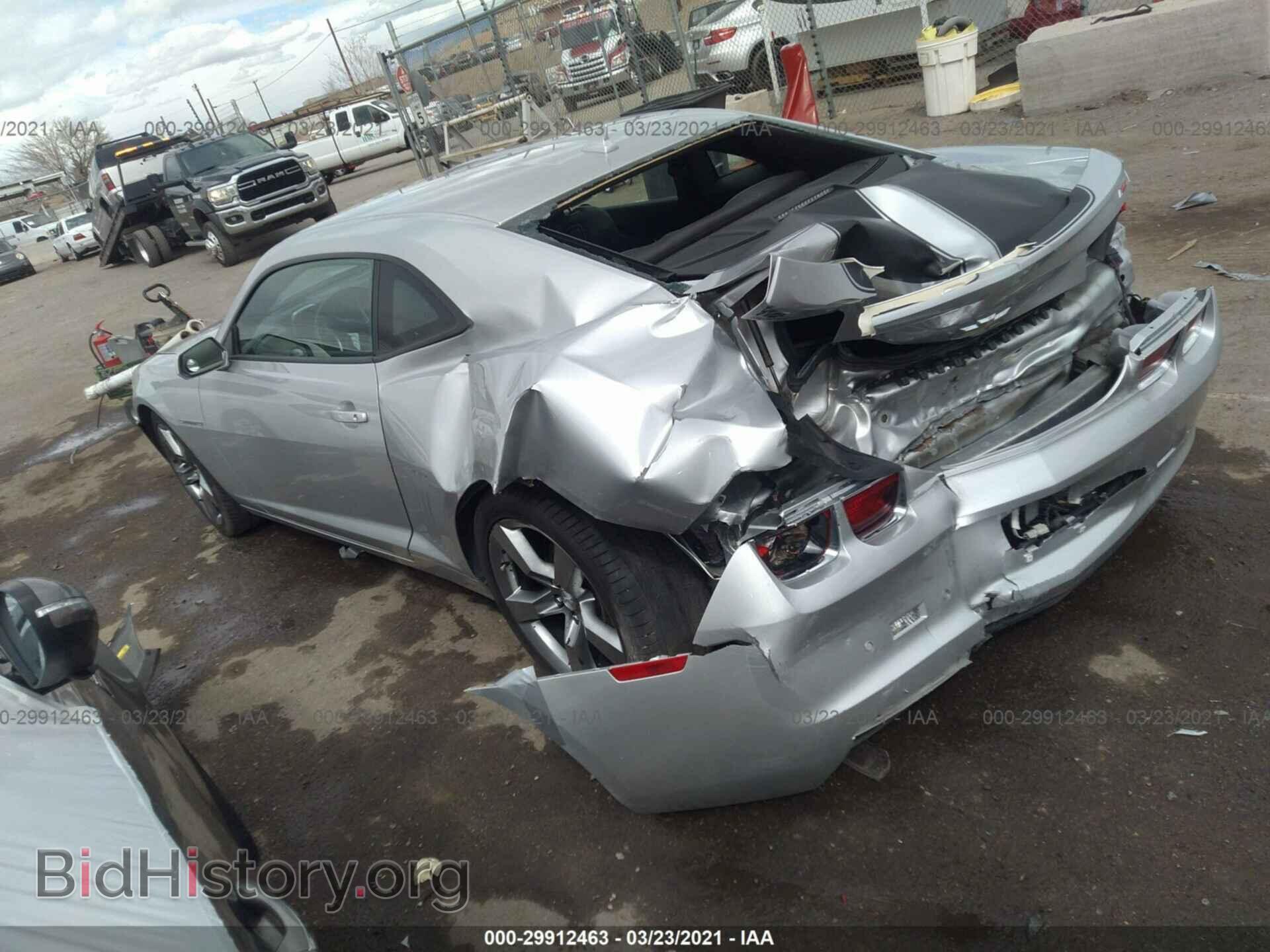 2012 CHEVROLET CAMARO - VIN: 2G1FC1E32C9105040 - Фото 3