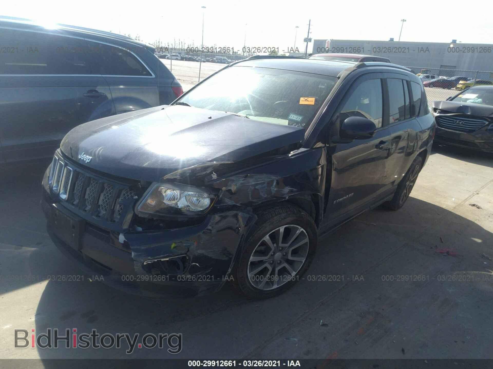 2014 JEEP COMPASS - VIN: 1C4NJDCBXED852007 - Фото 2