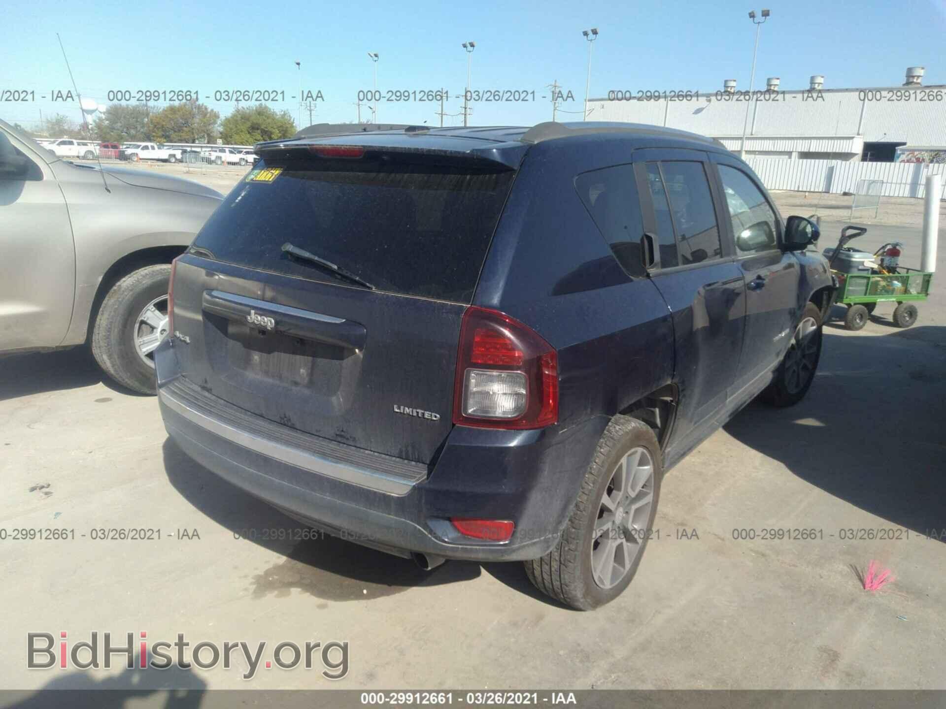 2014 JEEP COMPASS - VIN: 1C4NJDCBXED852007 - Фото 4