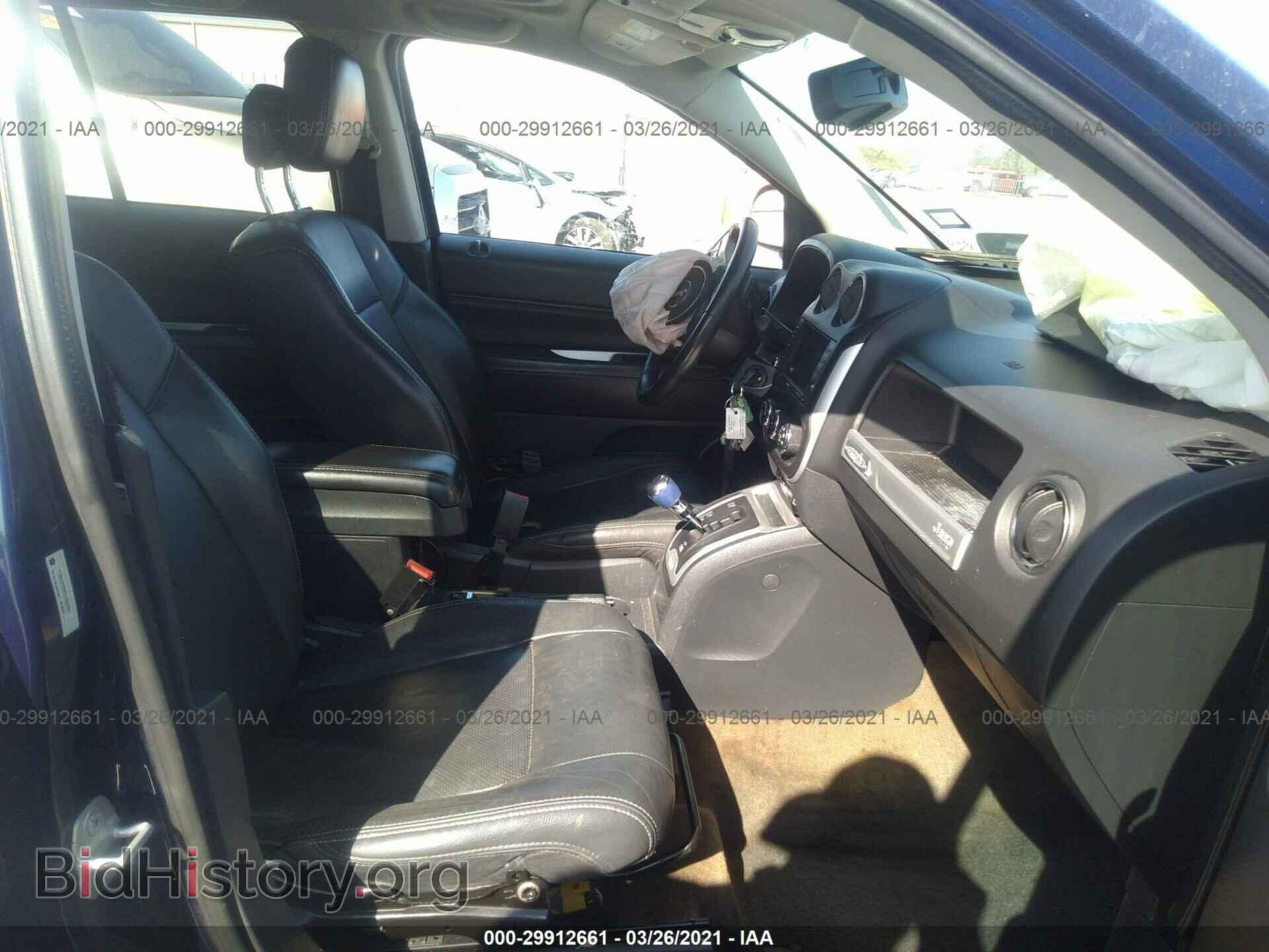 2014 JEEP COMPASS - VIN: 1C4NJDCBXED852007 - Фото 5