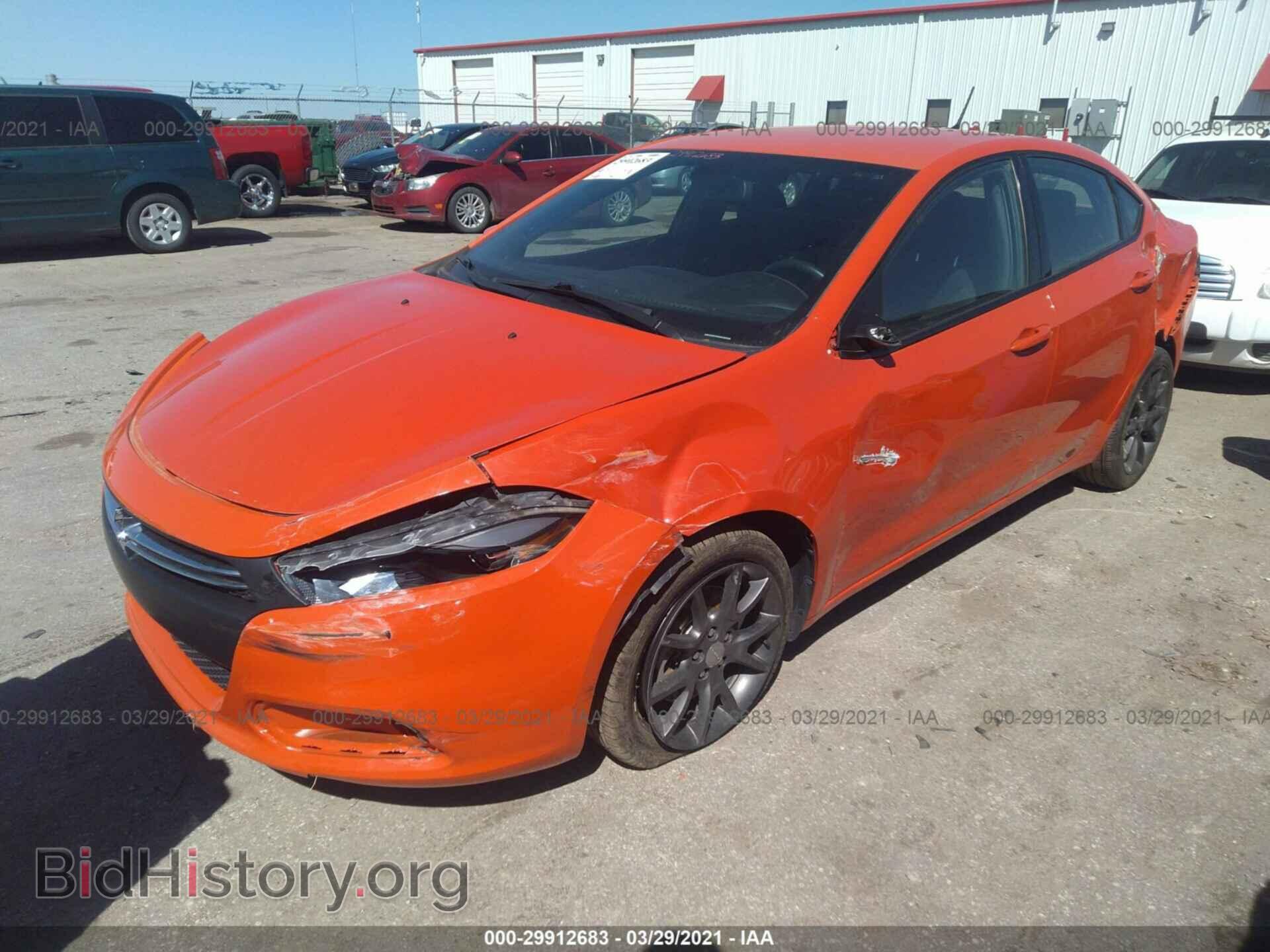 2015 DODGE DART - VIN: 1C3CDFBB2FD391807 - Фото 2