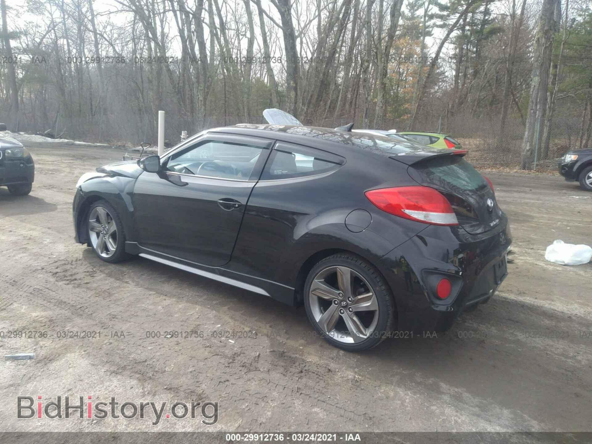 2014 HYUNDAI VELOSTER - VIN: KMHTC6AE3EU205129 - Фото 3