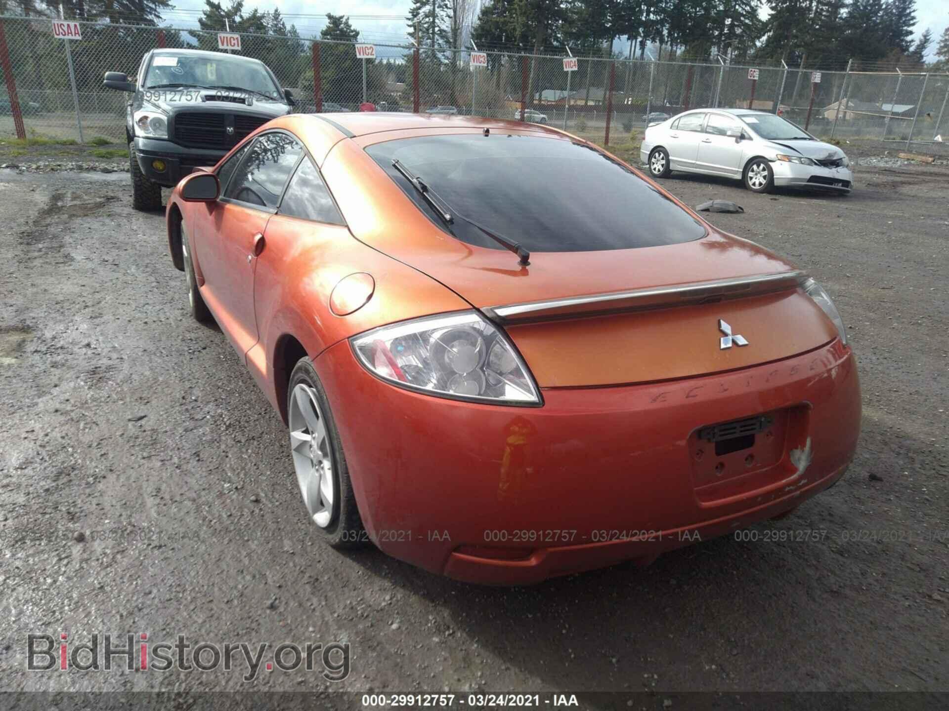 2006 MITSUBISHI ECLIPSE - VIN: 4A3AK24F46E049719 - Фото 3