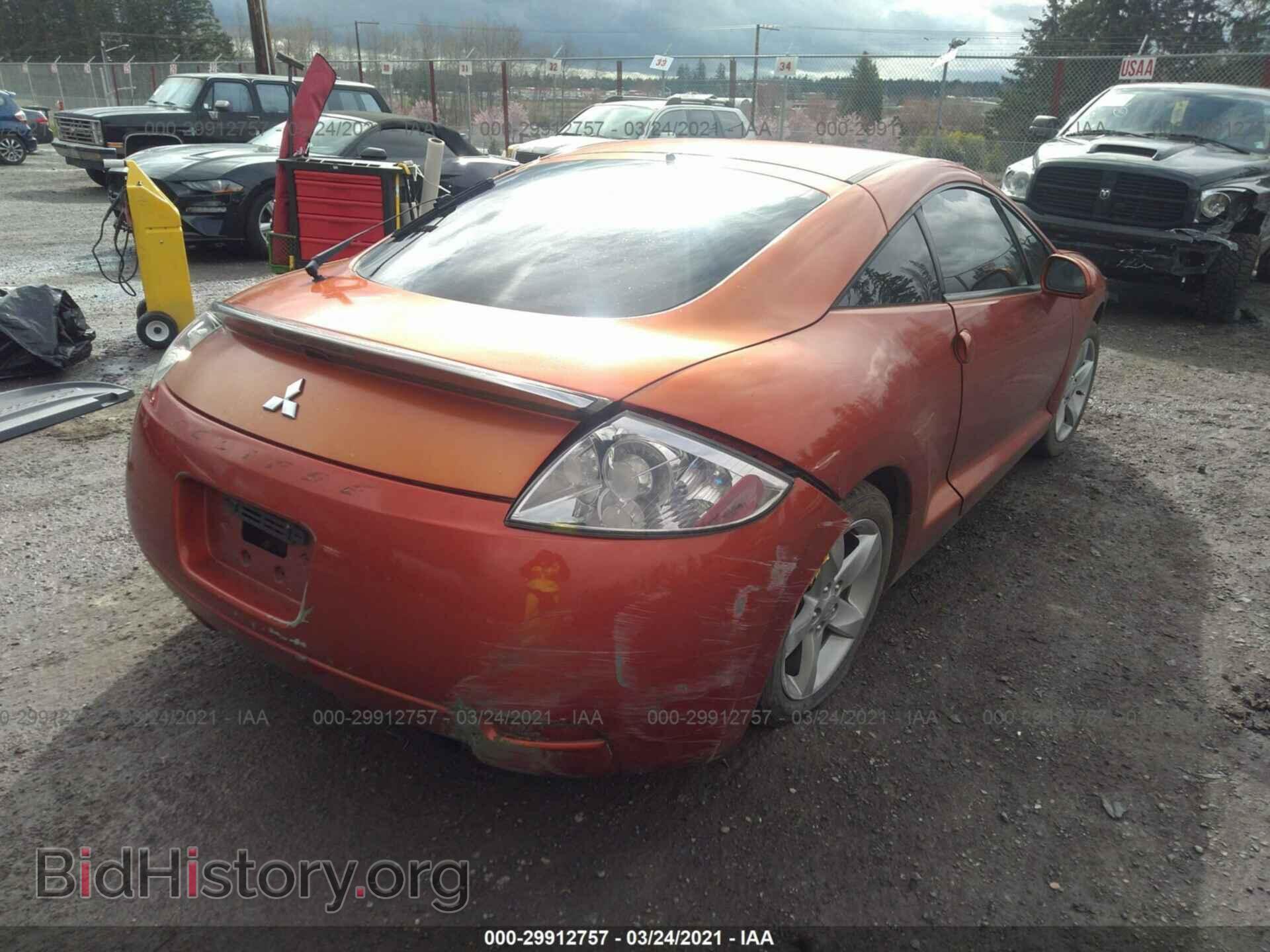 2006 MITSUBISHI ECLIPSE - VIN: 4A3AK24F46E049719 - Фото 4