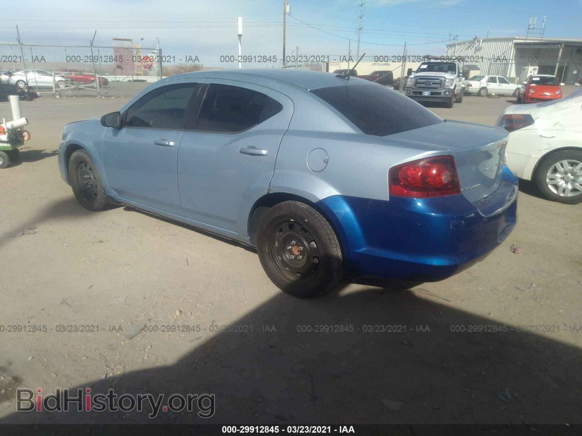 2013 DODGE AVENGER - VIN: 1C3CDZAB7DN753043 - Фото 3