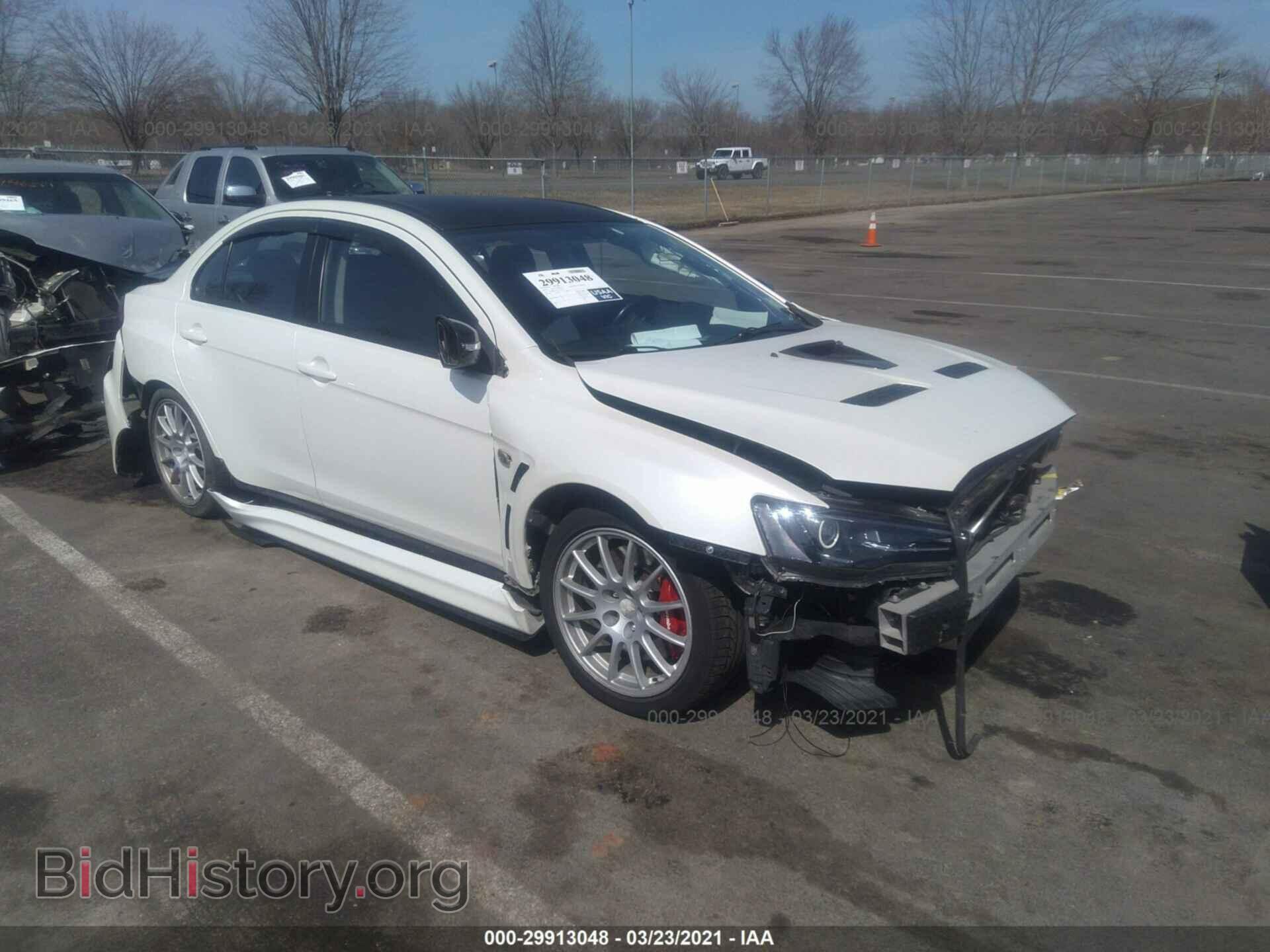 Photo JA32W8FVXFU017459 - MITSUBISHI LANCER EVOLUTION 2015