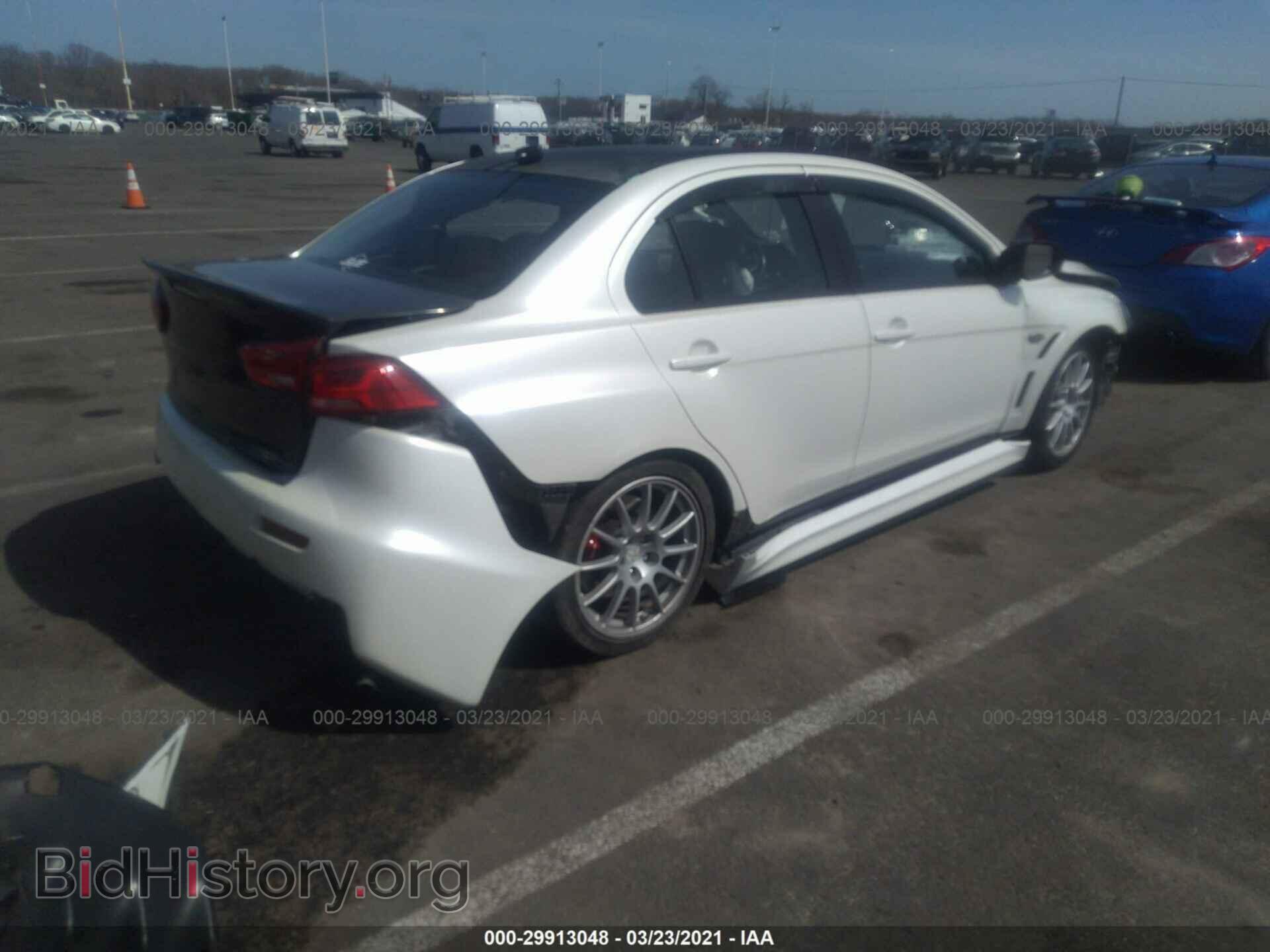 2015 MITSUBISHI LANCER EVOLUTION - VIN: JA32W8FVXFU017459 - Фото 4