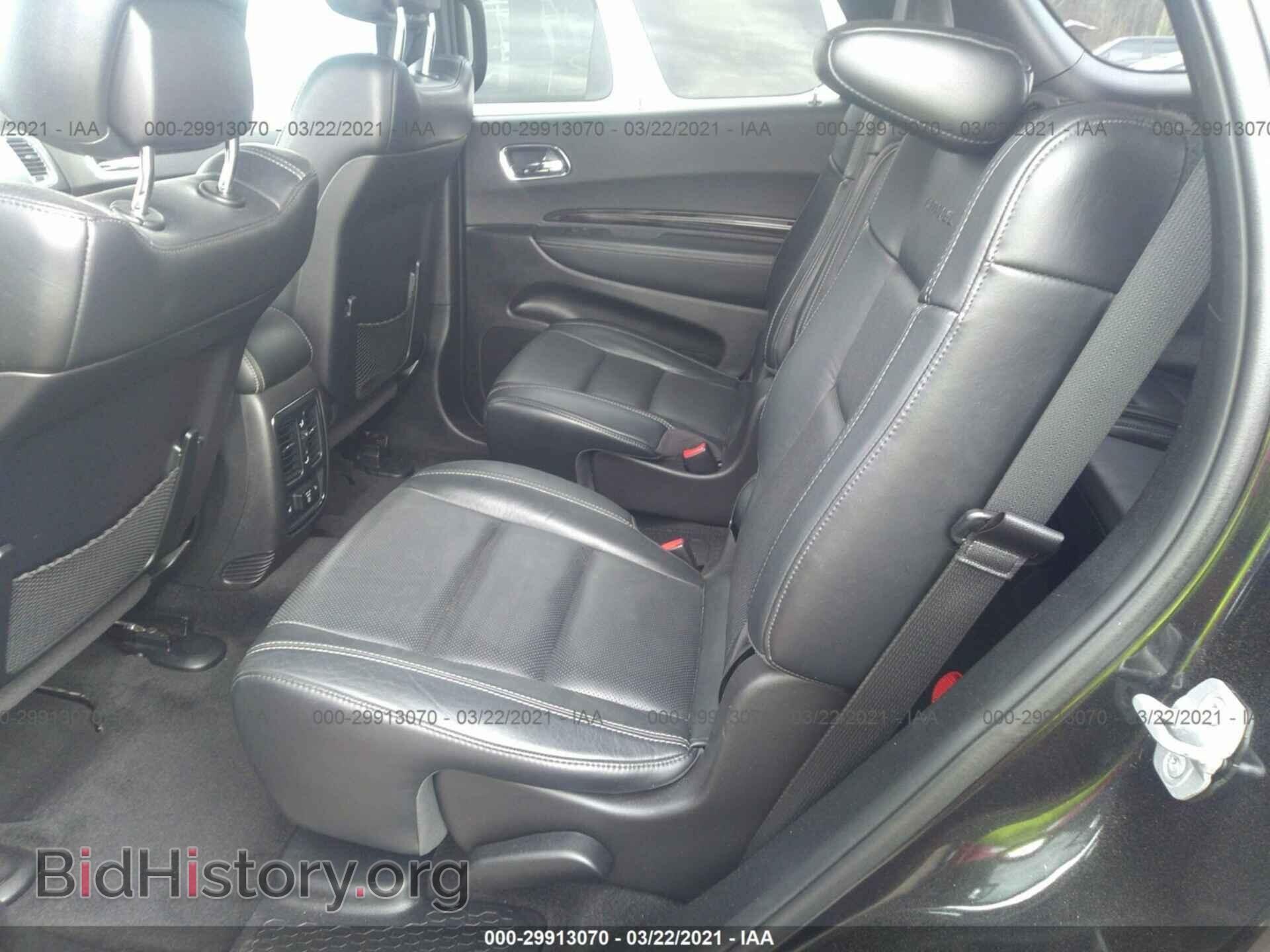 2012 DODGE DURANGO - VIN: 1C4SDHETXCC361303 - Photo 8