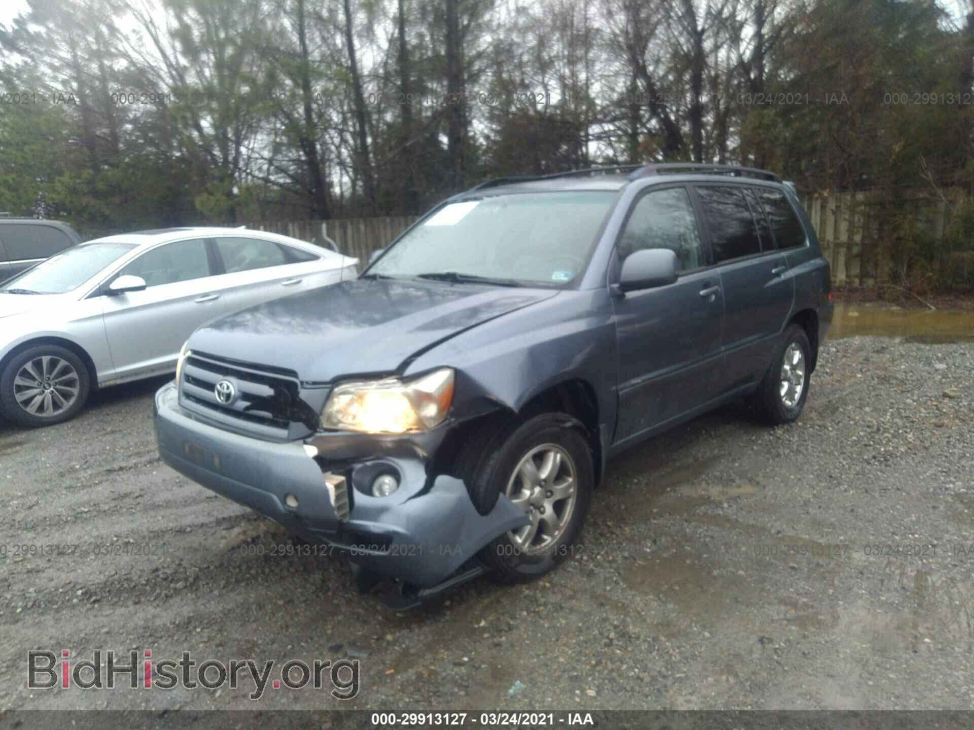 2007 TOYOTA HIGHLANDER - VIN: JTEGP21A670147040 - Photo 2