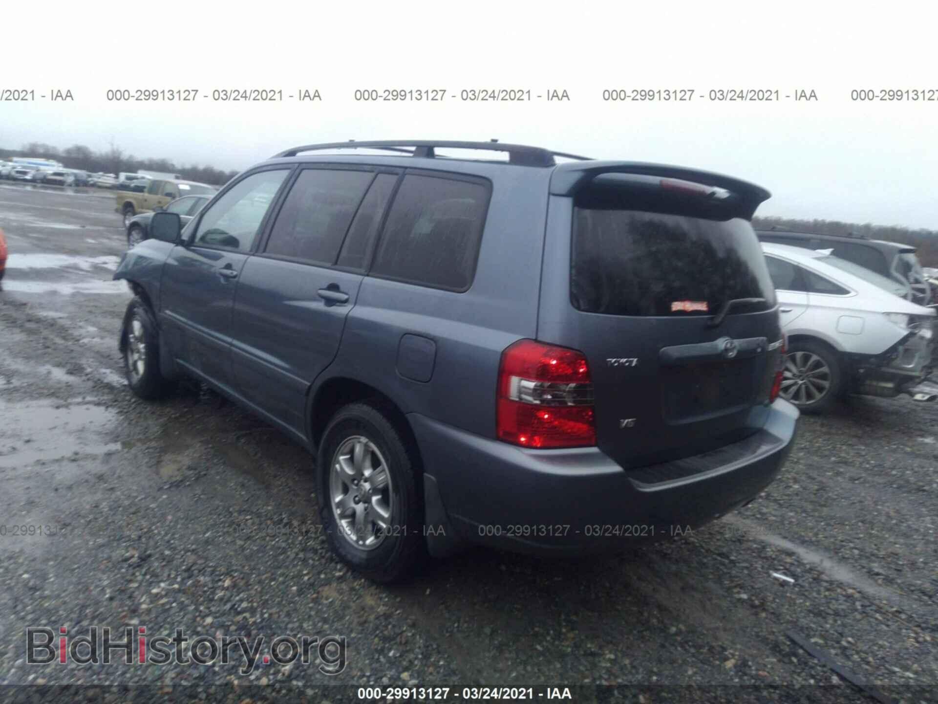 2007 TOYOTA HIGHLANDER - VIN: JTEGP21A670147040 - Photo 3