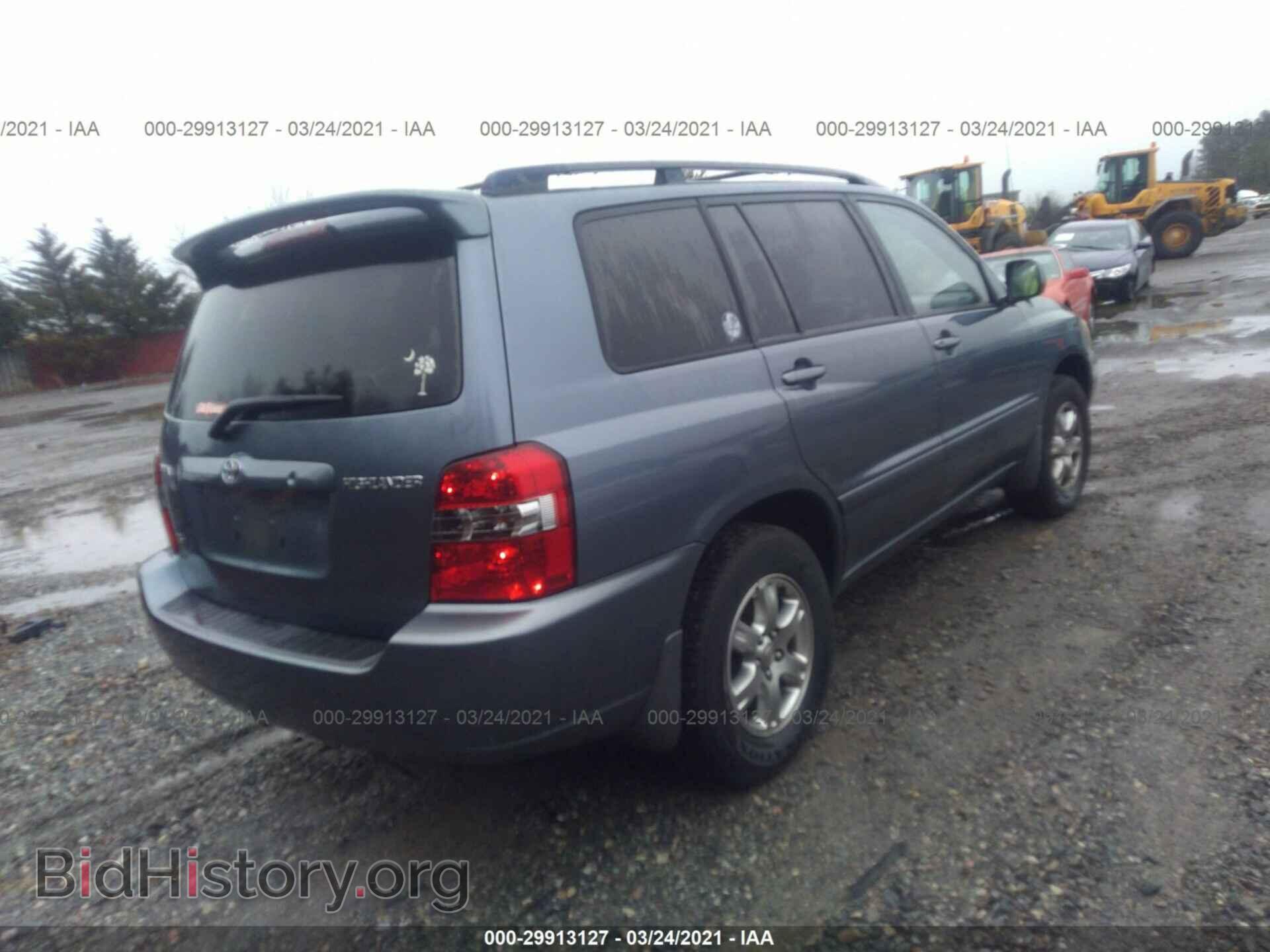 2007 TOYOTA HIGHLANDER - VIN: JTEGP21A670147040 - Photo 4