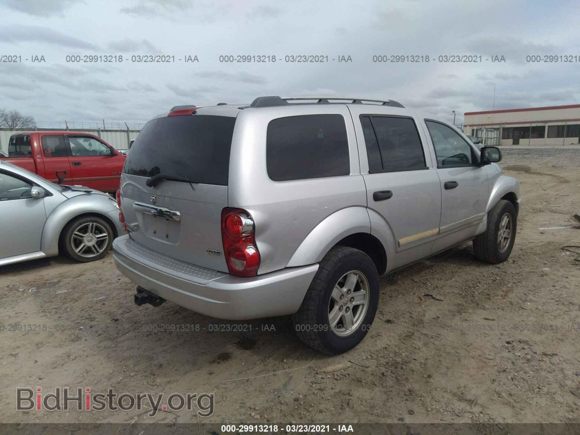 2006 DODGE DURANGO - VIN: 1D4HB58286F164962 - Фото 4