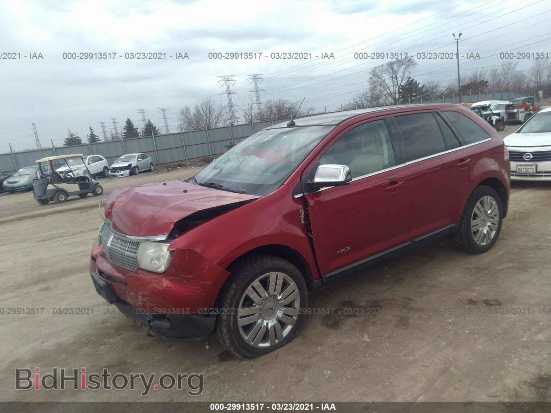 2008 LINCOLN MKX - VIN: 2LMDU88C68BJ37036 - Фото 2