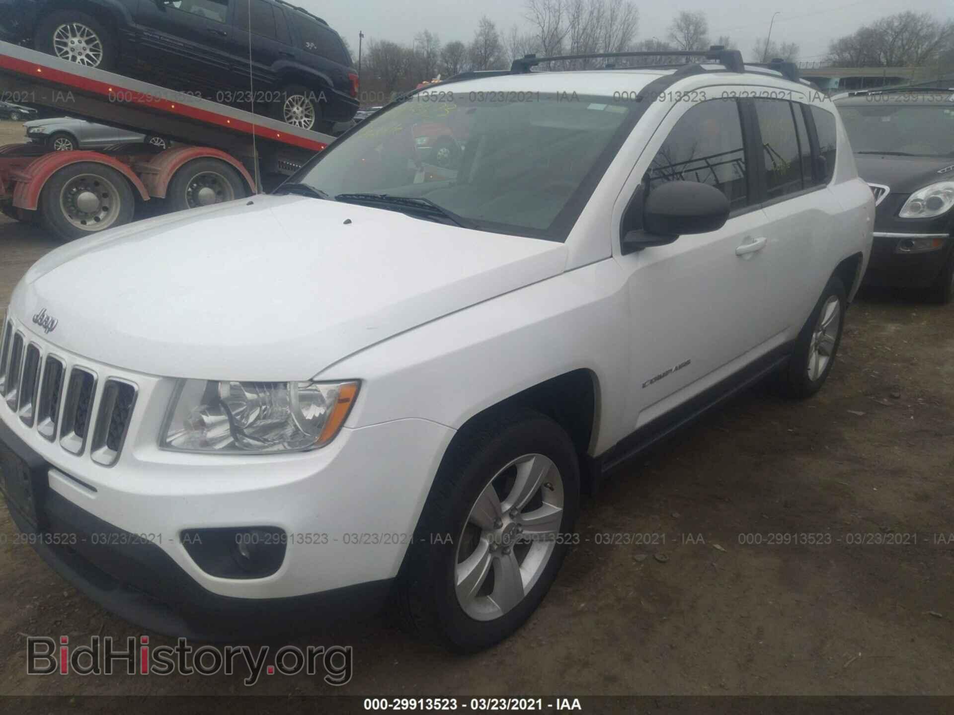 2012 JEEP COMPASS - VIN: 1C4NJDBB1CD554430 - Фото 2