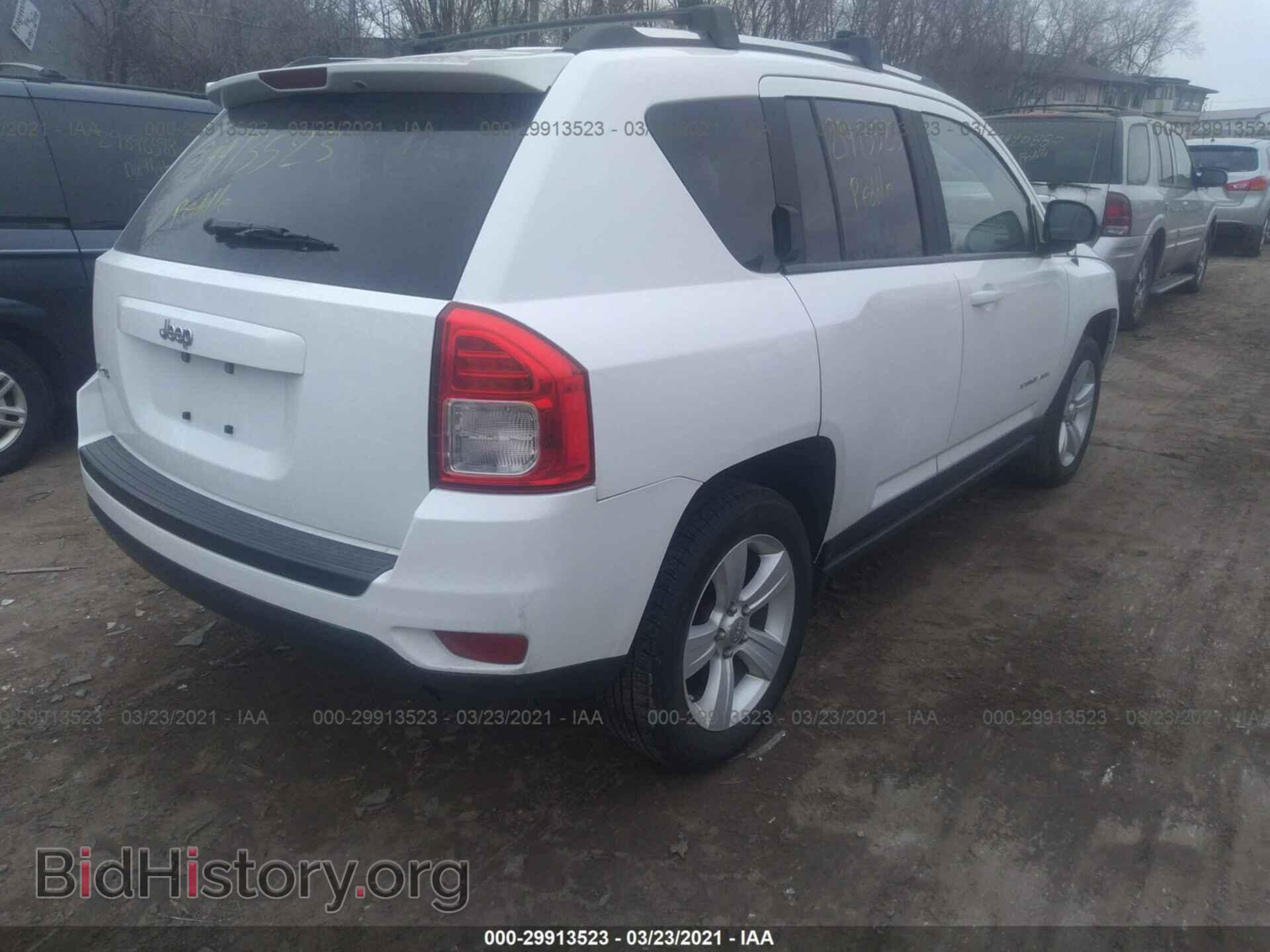 2012 JEEP COMPASS - VIN: 1C4NJDBB1CD554430 - Фото 4