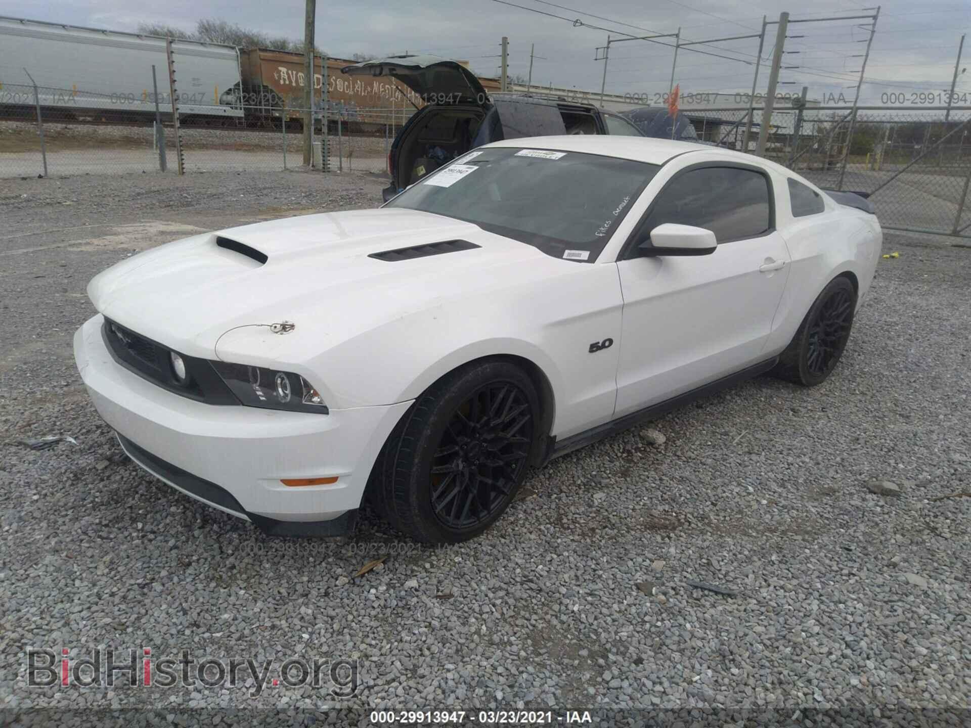2012 FORD MUSTANG - VIN: 1ZVBP8CF6C5264010 - Фото 2