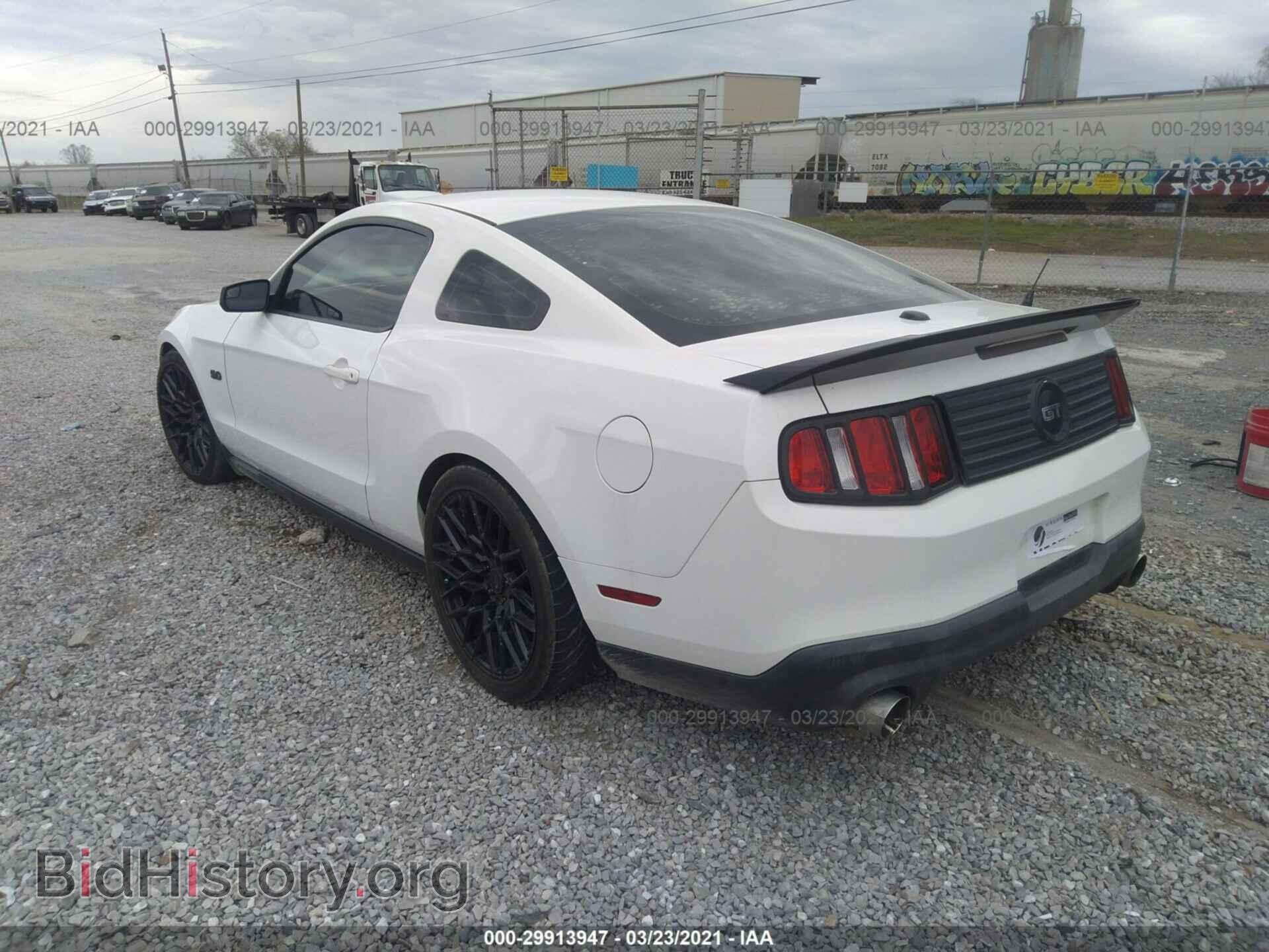 2012 FORD MUSTANG - VIN: 1ZVBP8CF6C5264010 - Фото 3