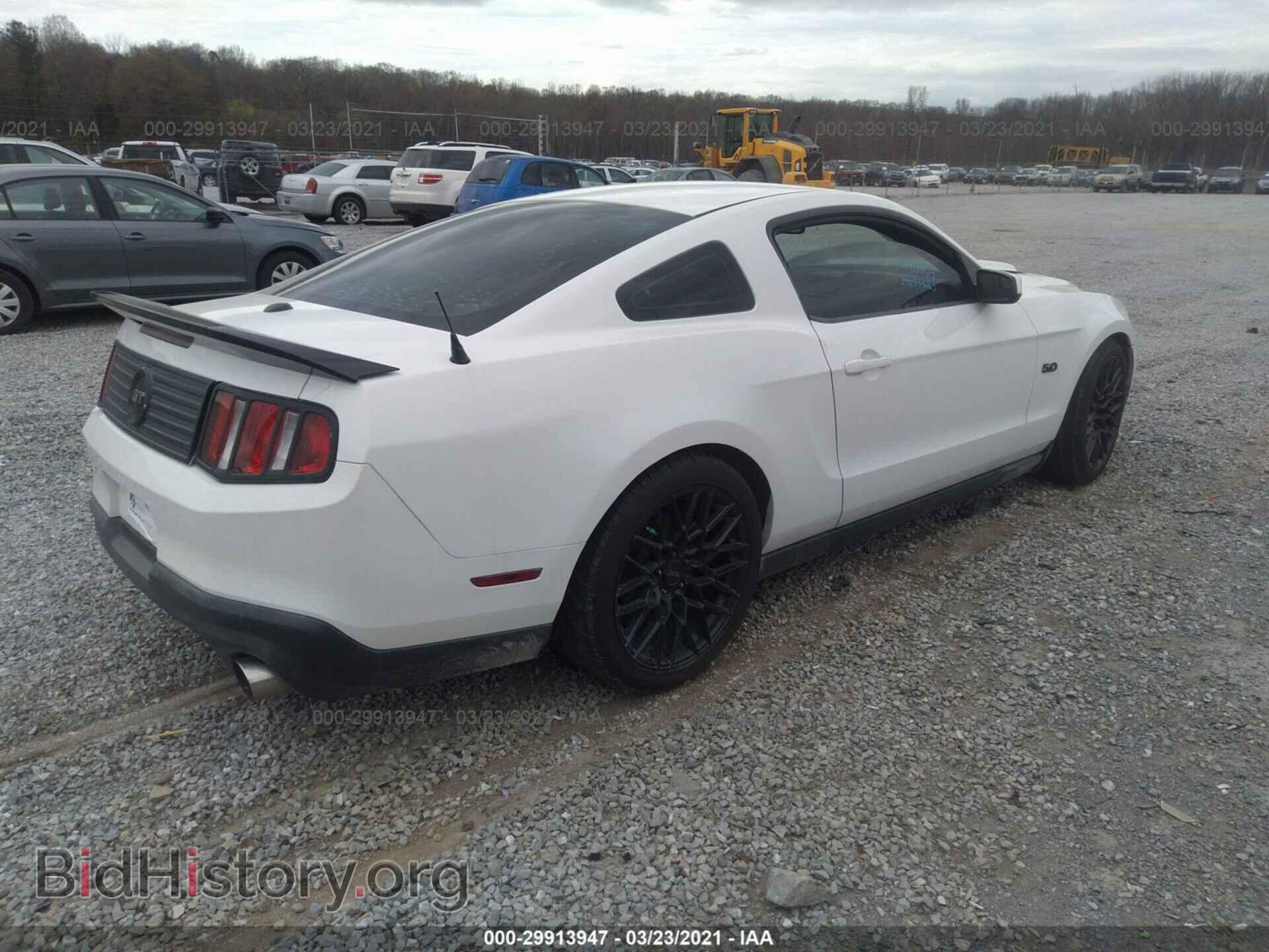 2012 FORD MUSTANG - VIN: 1ZVBP8CF6C5264010 - Фото 4