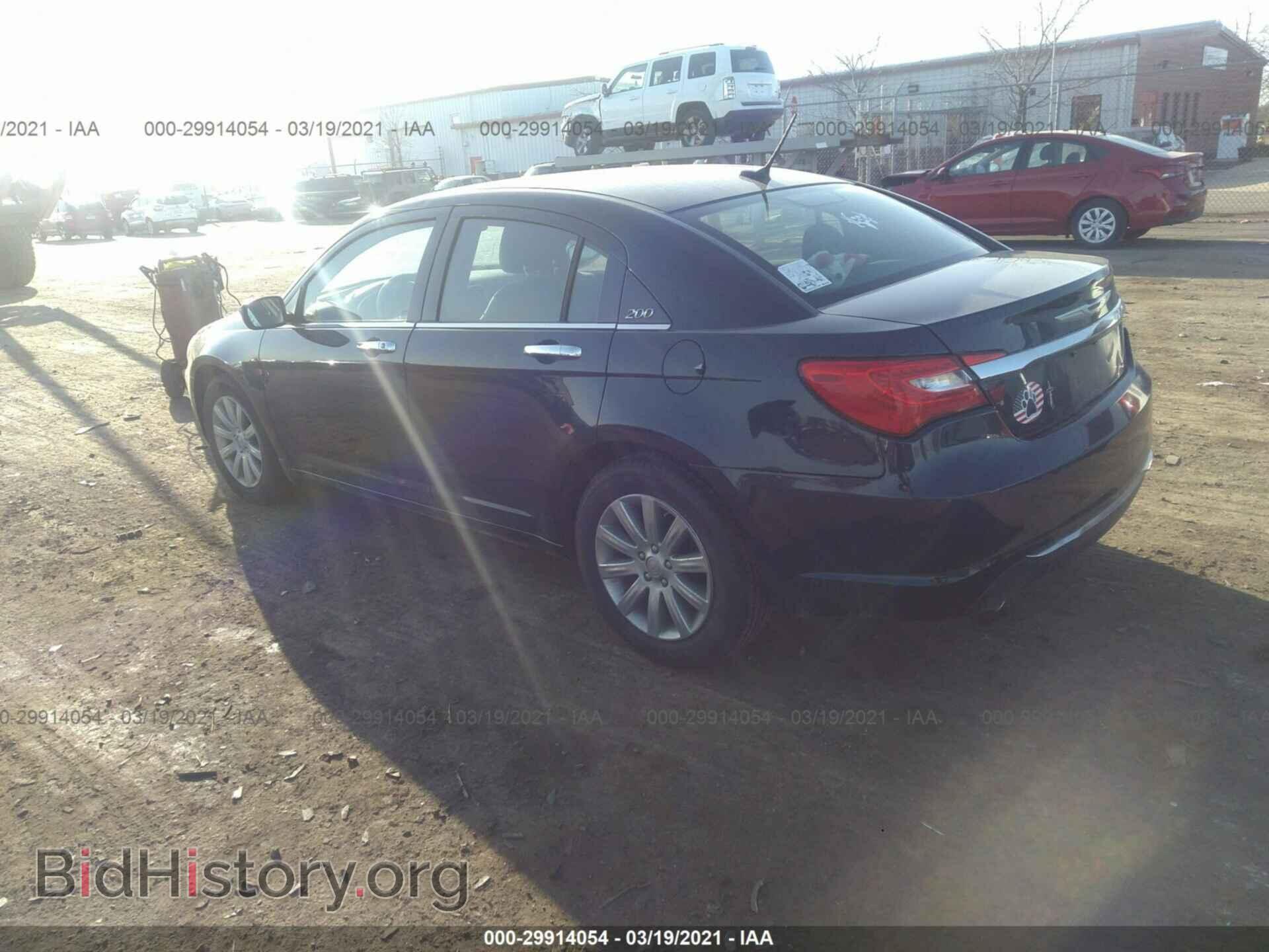 2013 CHRYSLER 200 - VIN: 1C3CCBCG1DN736516 - Фото 3
