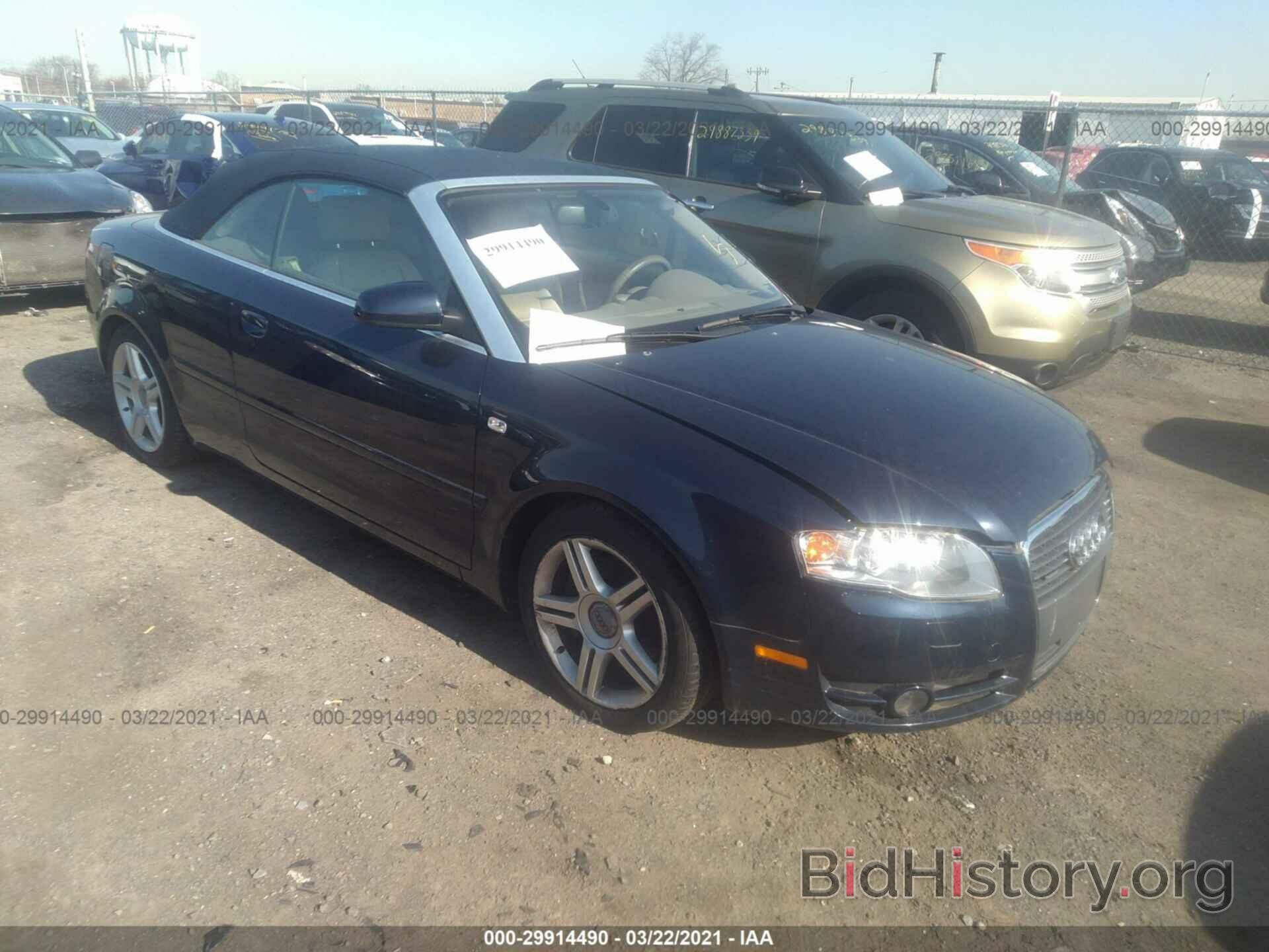 Photo WAUDF48H67K037597 - AUDI A4 2007