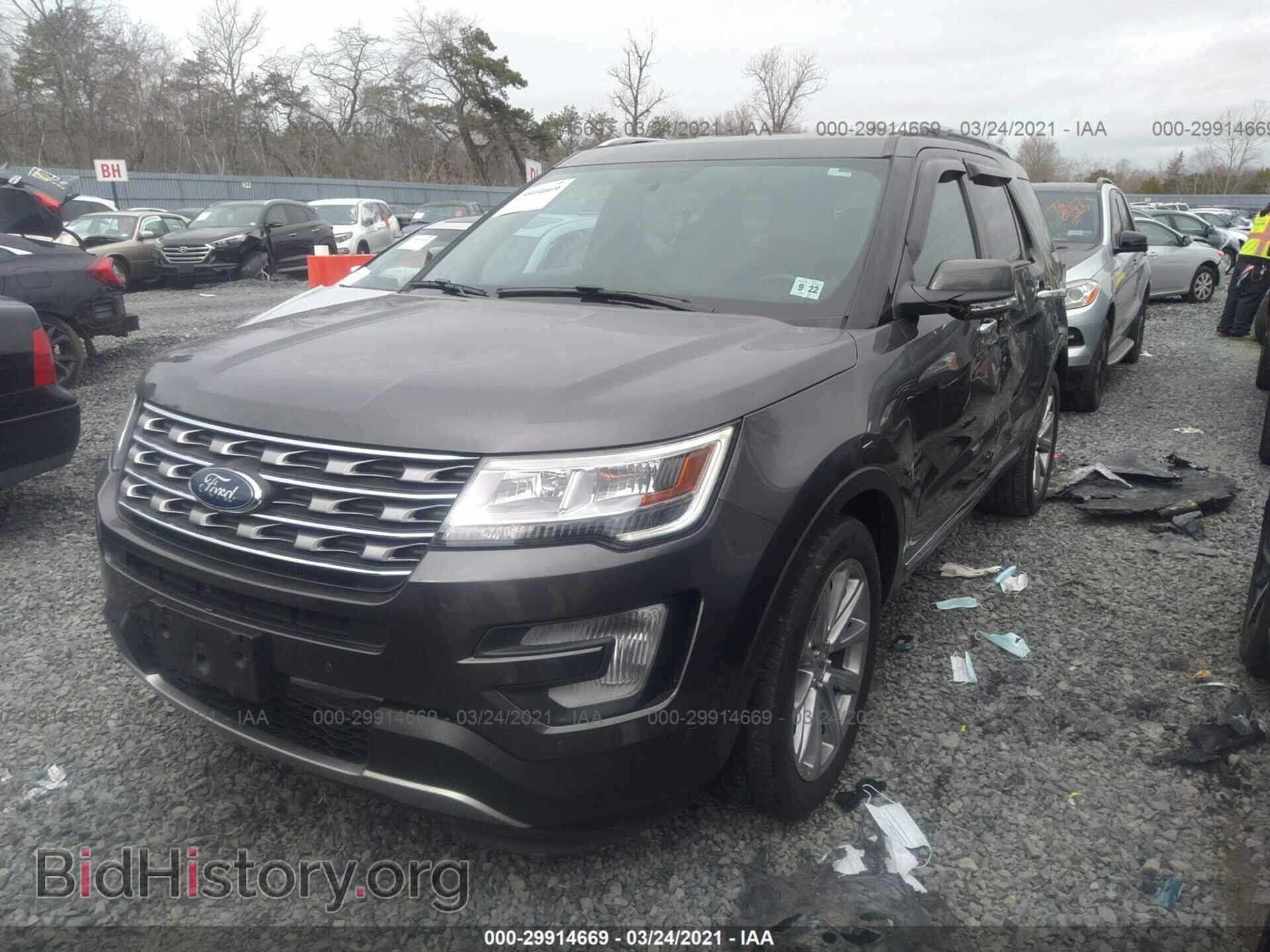 2017 FORD EXPLORER - VIN: 1FM5K7F85HGC92281 - Фото 2