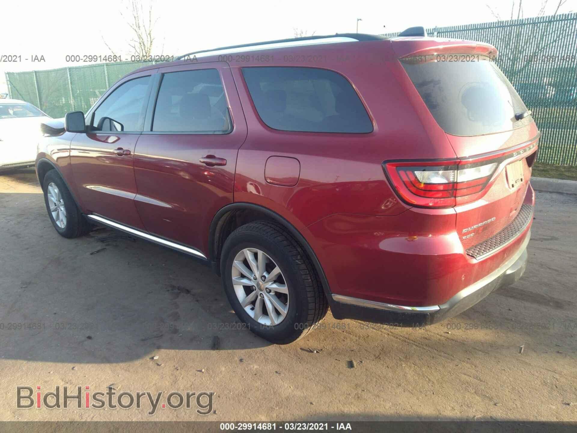 2014 DODGE DURANGO - VIN: 1C4RDJAG1EC314355 - Фото 3