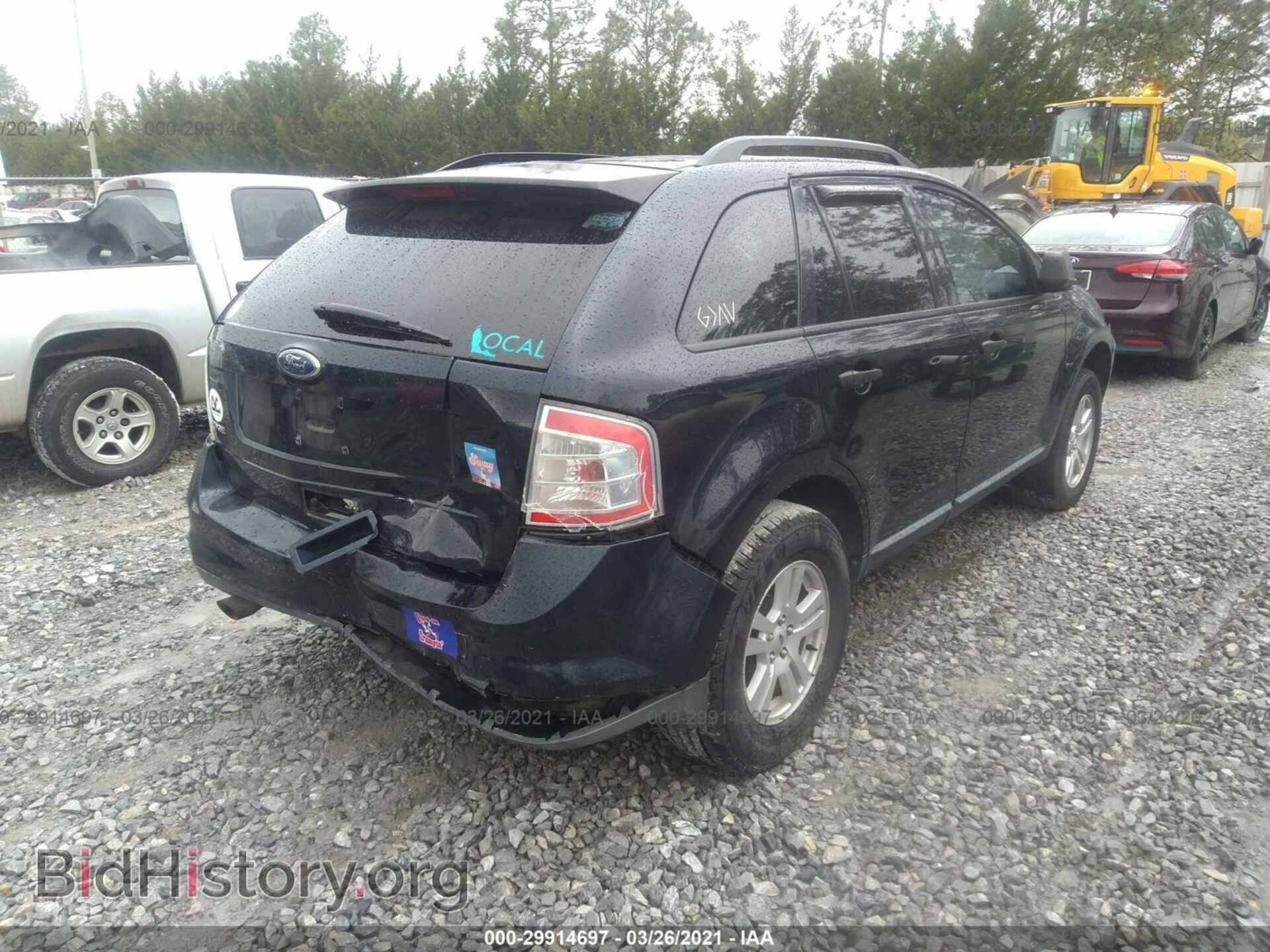 2008 FORD EDGE - VIN: 2FMDK36C38BB26812 - Фото 4