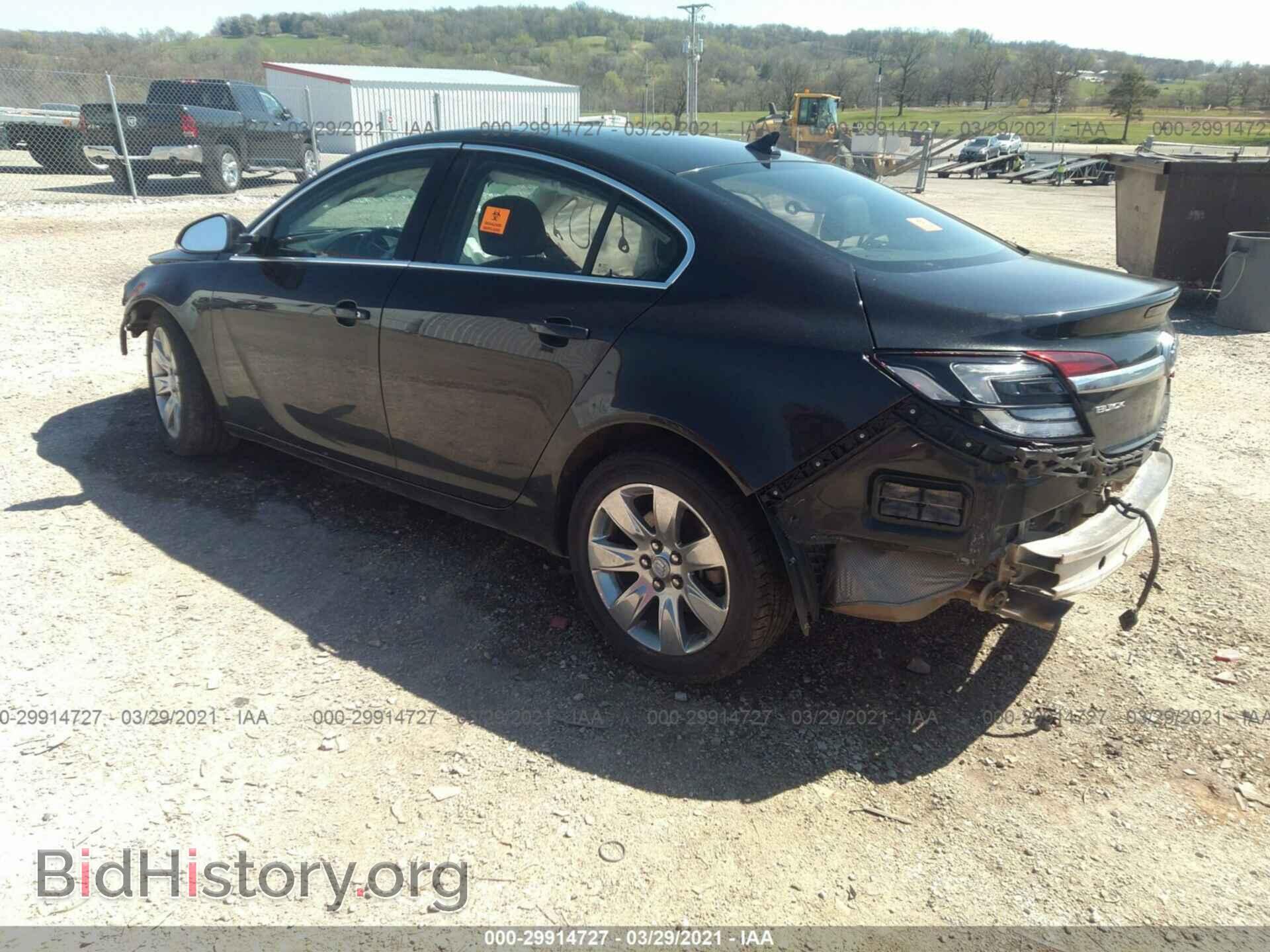2014 BUICK REGAL - VIN: 2G4GK5EX8E9223715 - Фото 2