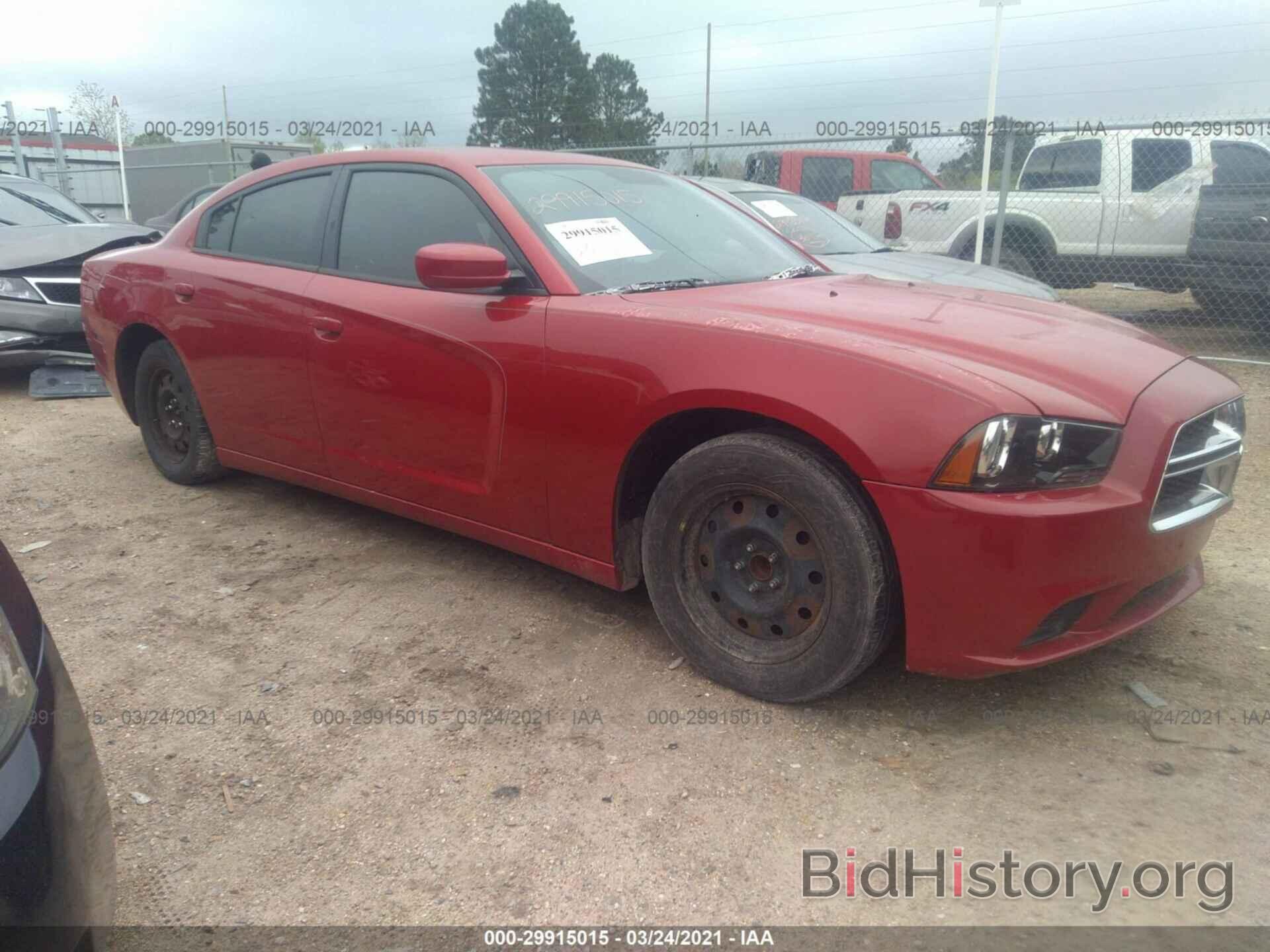 Photo 2C3CDXBG6CH262663 - DODGE CHARGER 2012