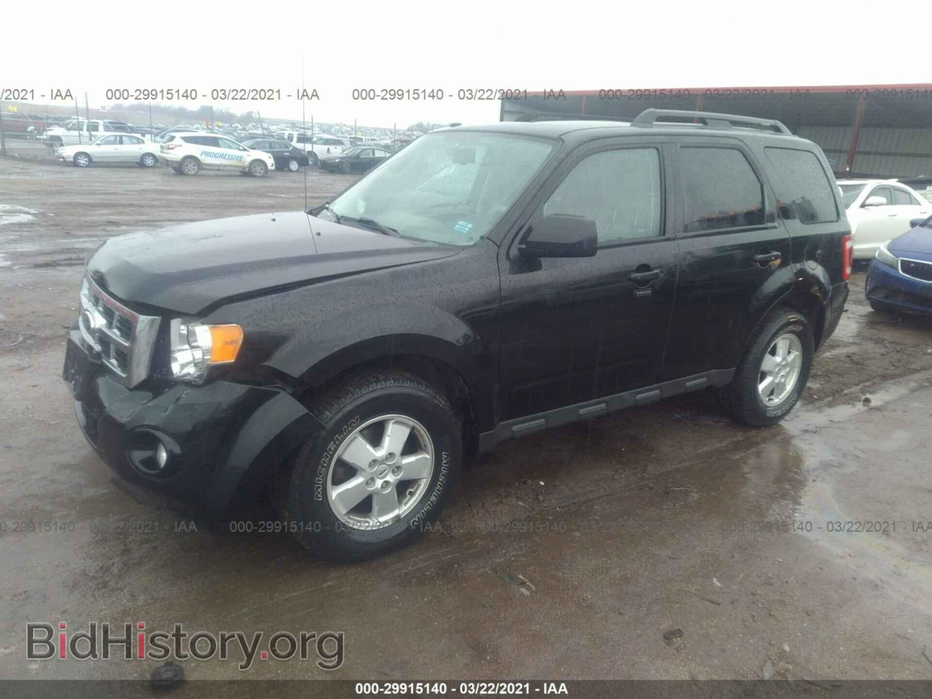 2011 FORD ESCAPE - VIN: 1FMCU9DG5BKA44074 - Фото 2