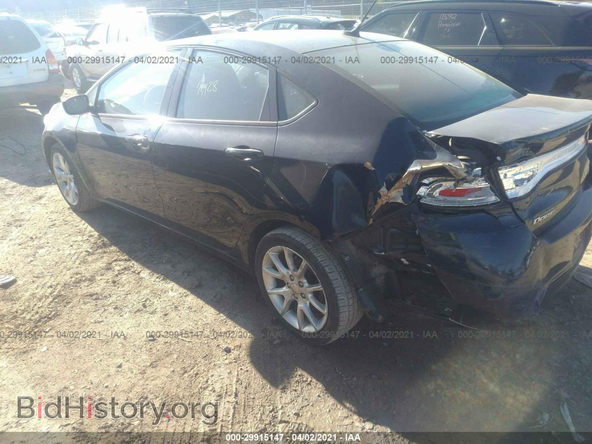 2013 DODGE DART - VIN: 1C3CDFBA4DD311105 - Фото 3