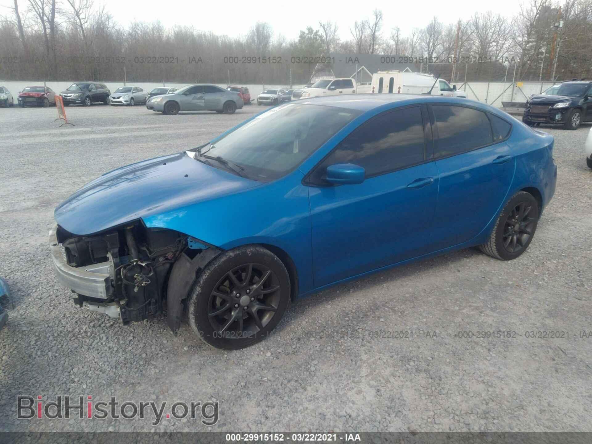 2016 DODGE DART - VIN: 1C3CDFAA4GD644457 - Фото 2
