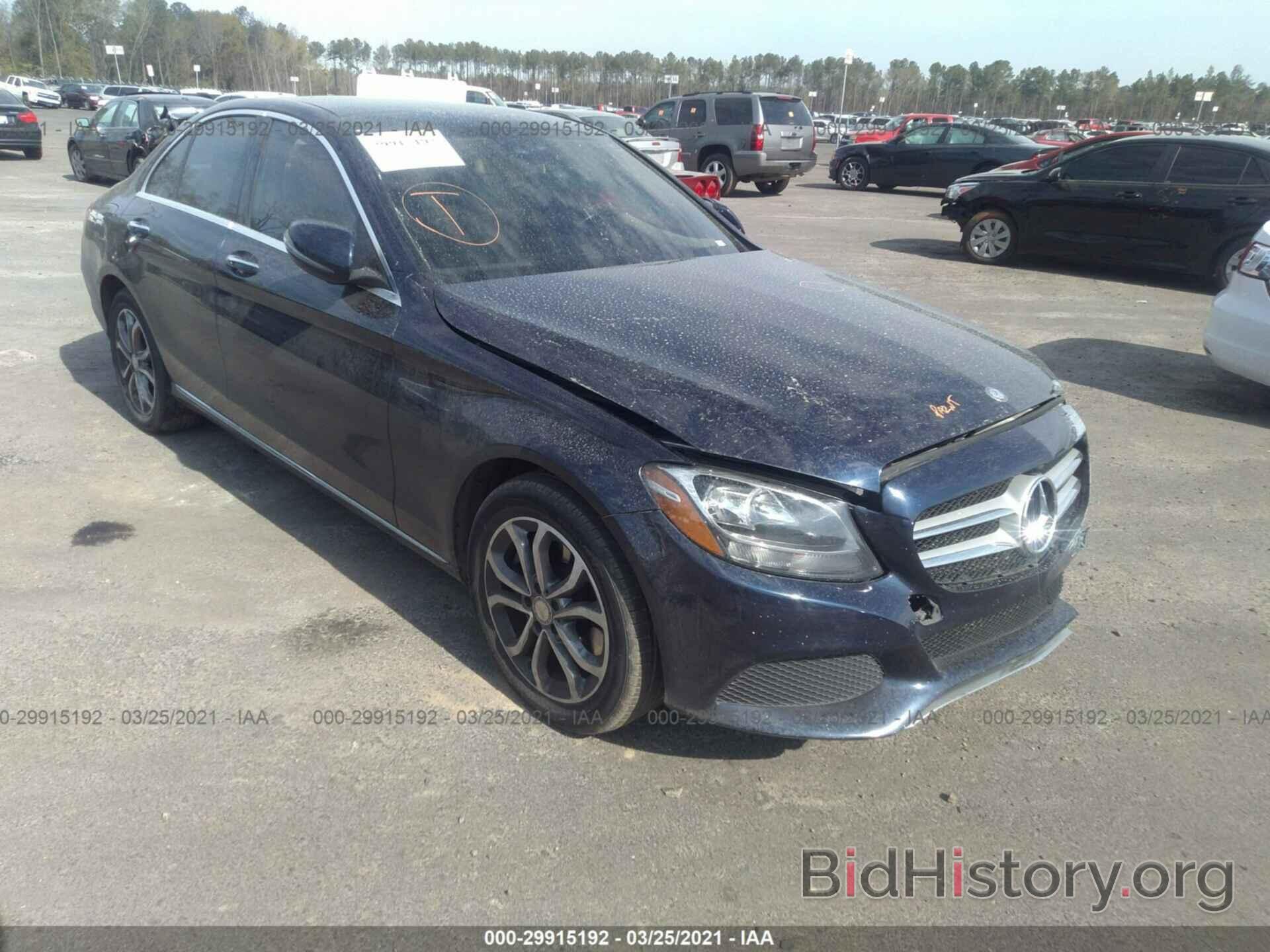 Photo 55SWF4KB6GU138893 - MERCEDES-BENZ C-CLASS 2016