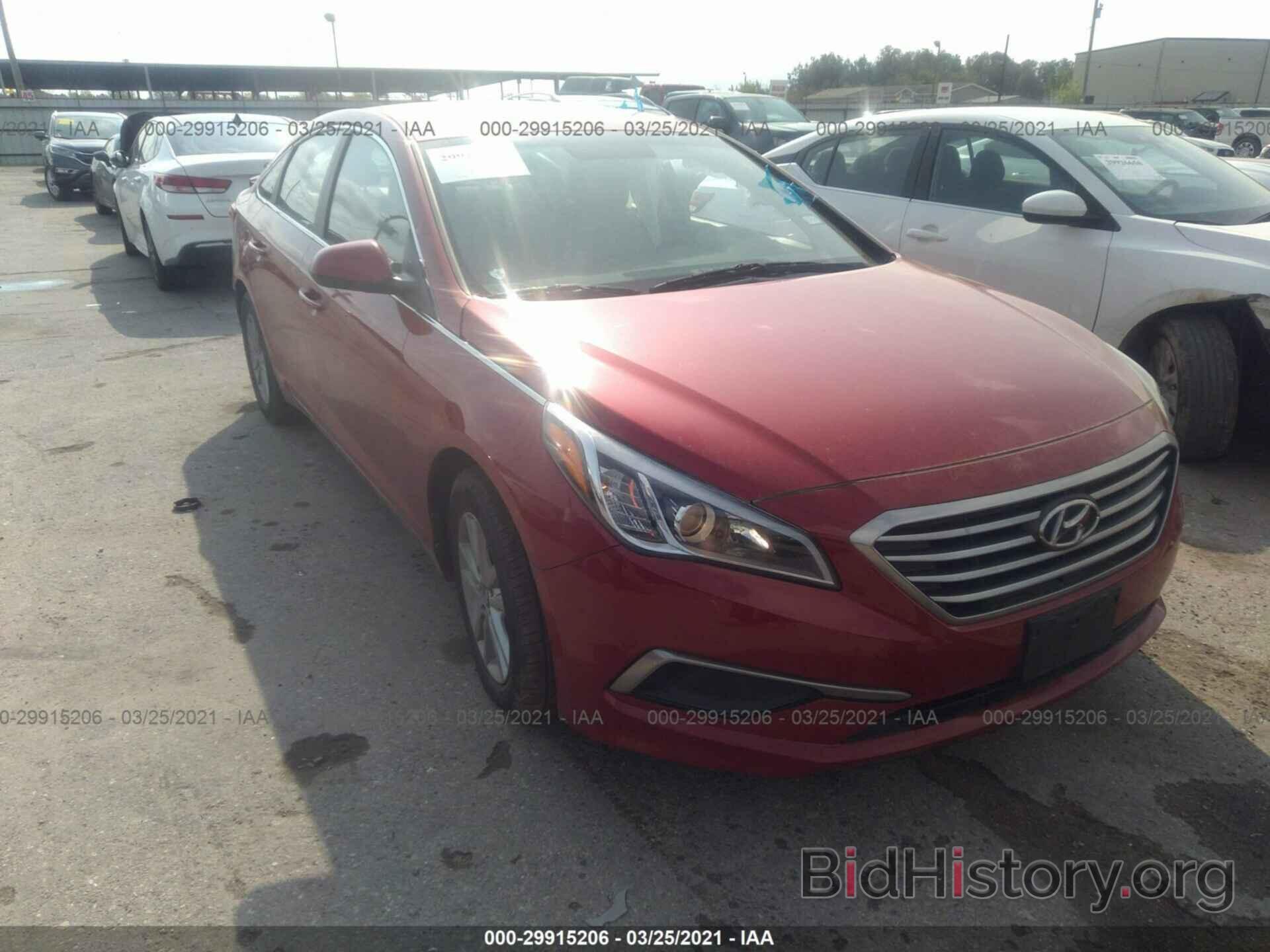 Фотография 5NPE24AFXHH453857 - HYUNDAI SONATA 2017