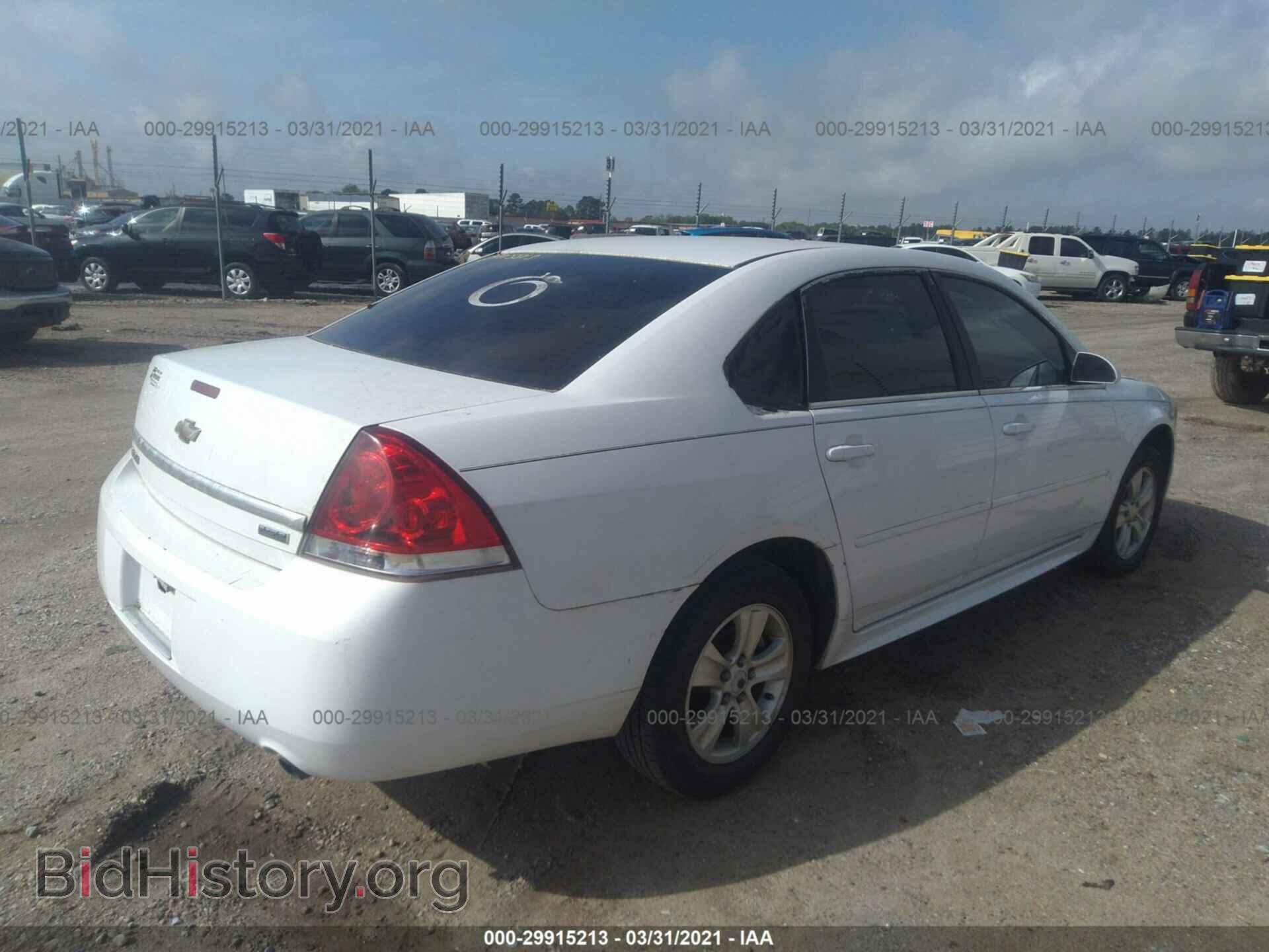 2012 CHEVROLET IMPALA - VIN: 2G1WF5E37C1153680 - Фото 4