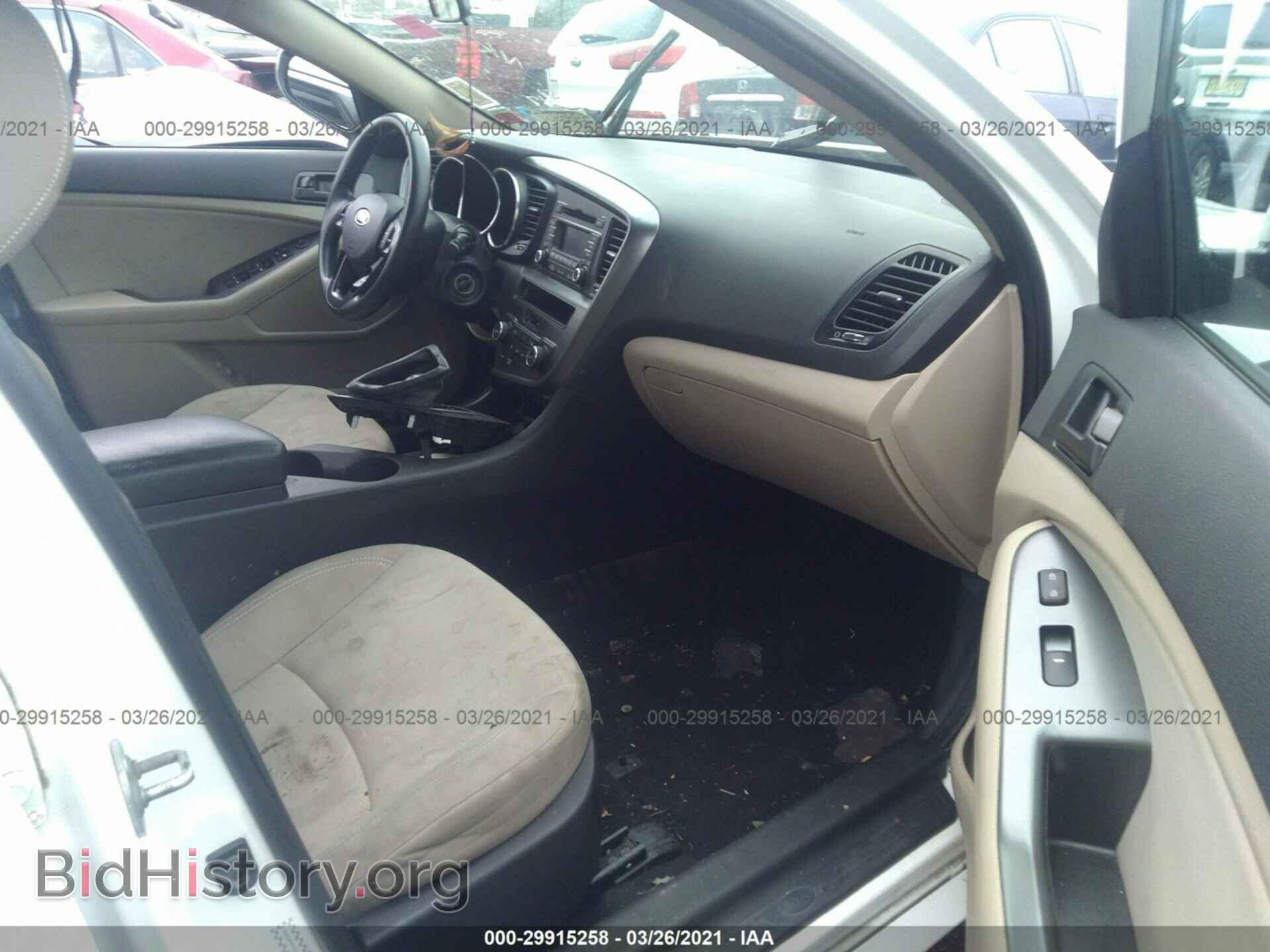 2012 KIA OPTIMA - VIN: KNAGM4A73C5294018 - Фото 5