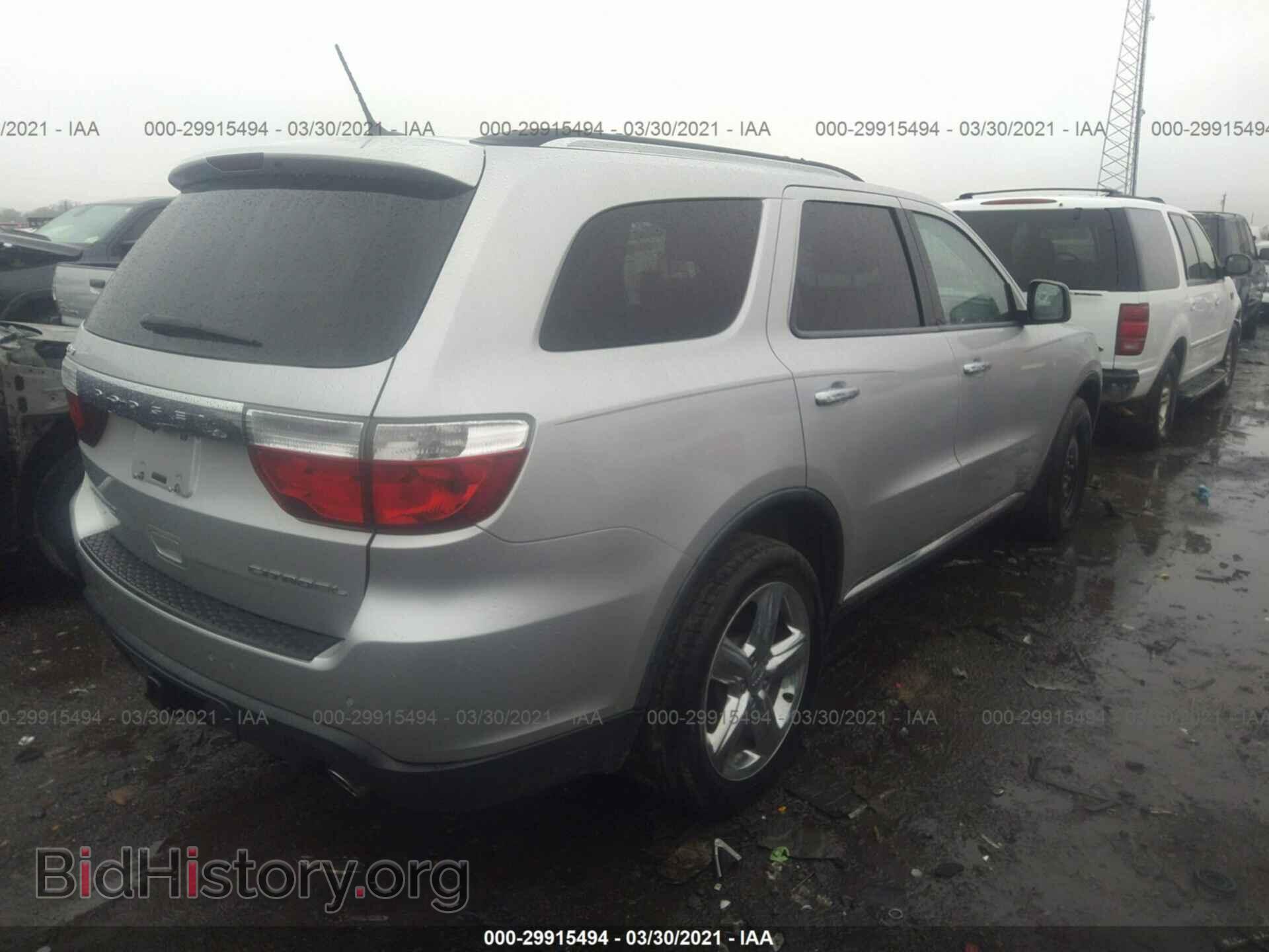 2012 DODGE DURANGO - VIN: 1C4RDHEG4CC181820 - Фото 4