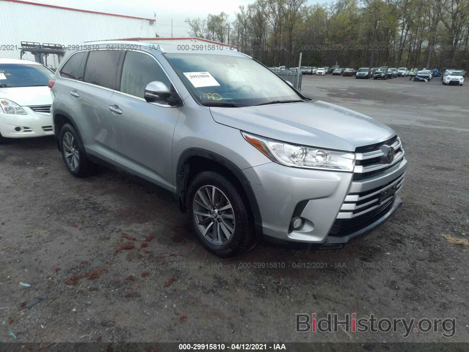 Photo 5TDJZRFH2KS586261 - TOYOTA HIGHLANDER 2019