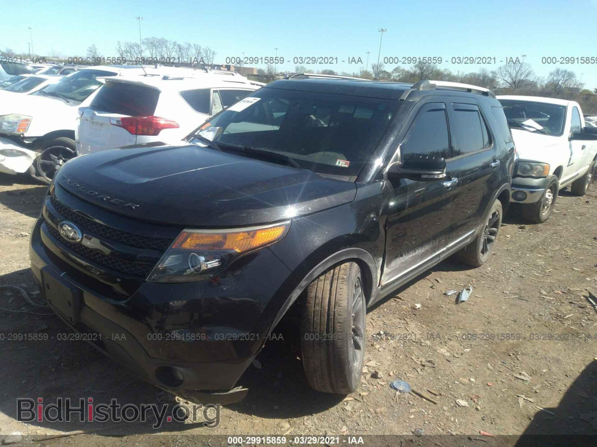2013 FORD EXPLORER - VIN: 1FM5K8D83DGC49643 - Photo 2