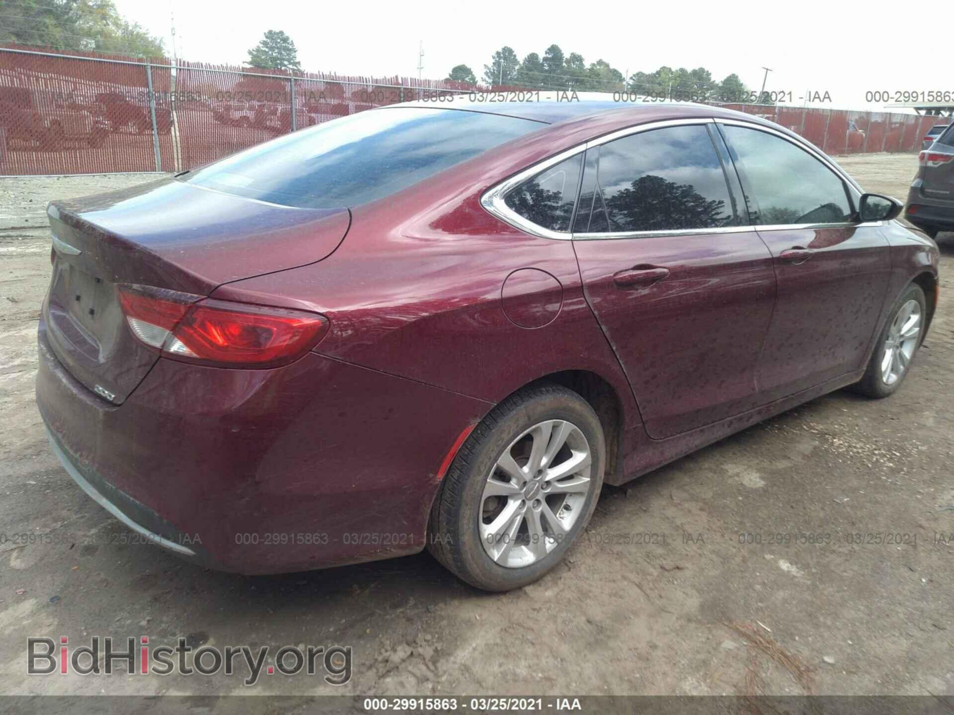 2015 CHRYSLER 200 - VIN: 1C3CCCAB7FN676726 - Фото 4